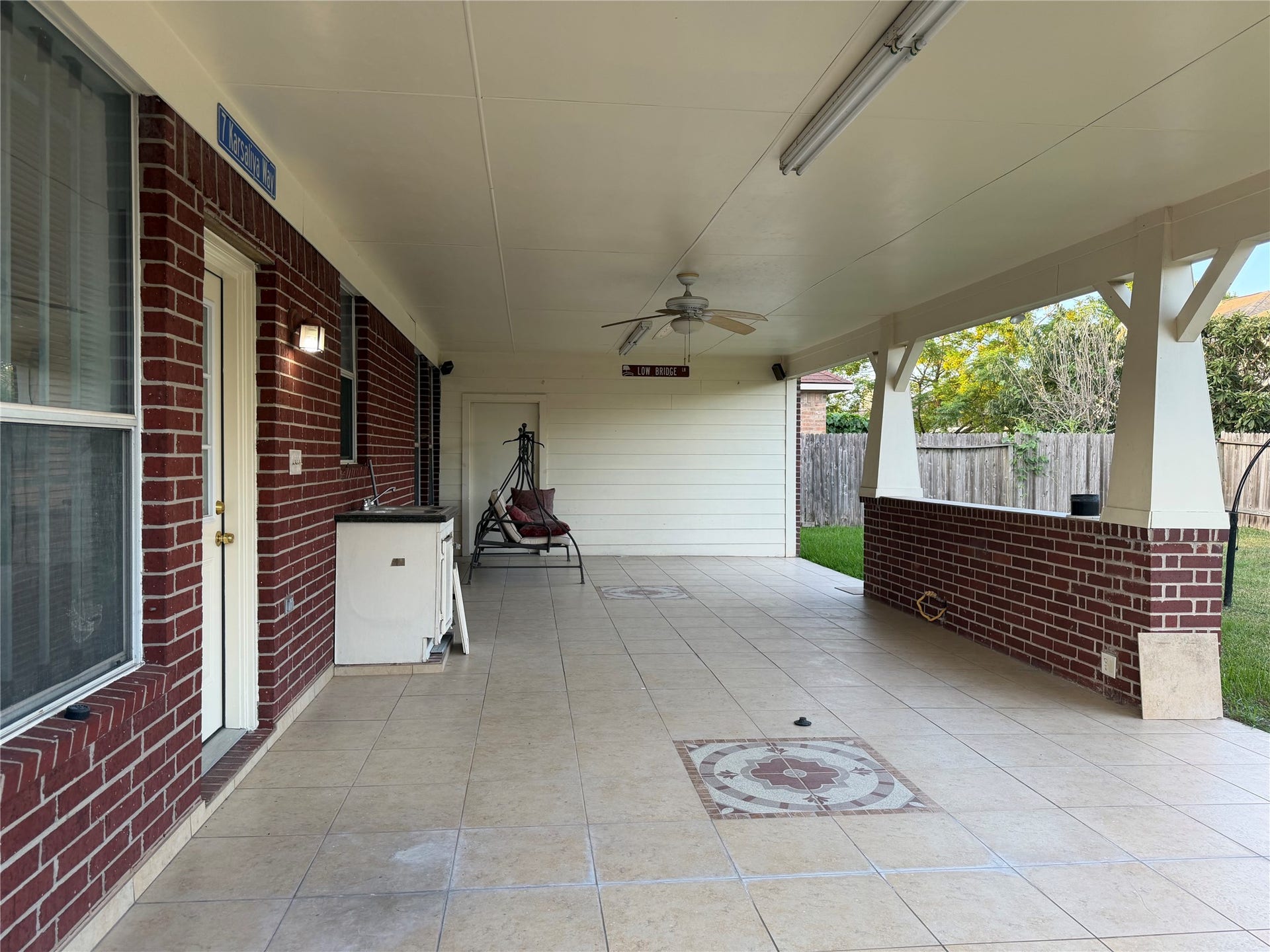 10331 Low Bridge Lane, Sugar Land, TX 77498 Another View of Patio
