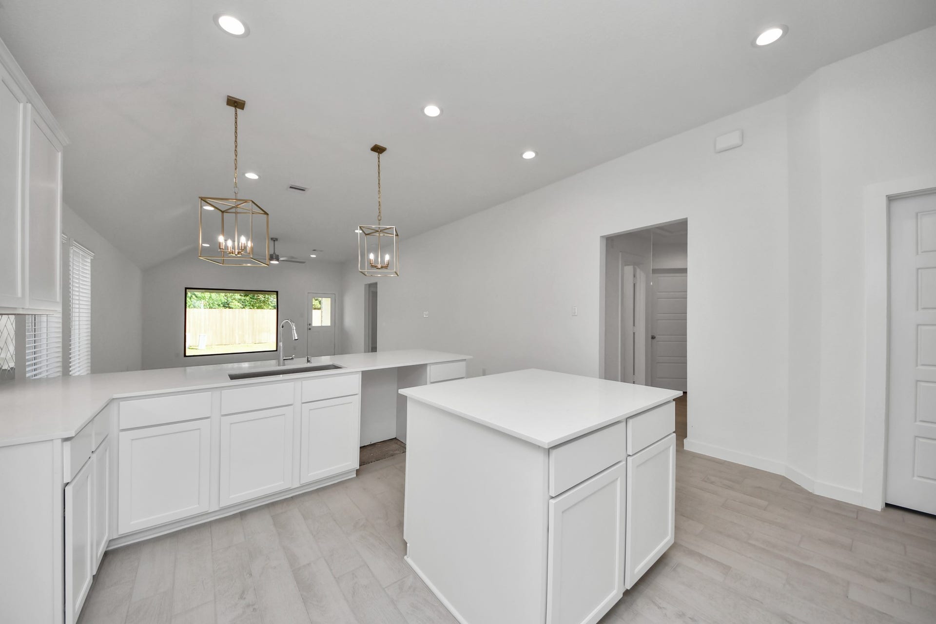 This generously spacious kitchen is a dream realized! Sample photo of completed home with similar floor plan. Actual colors and selections may vary.