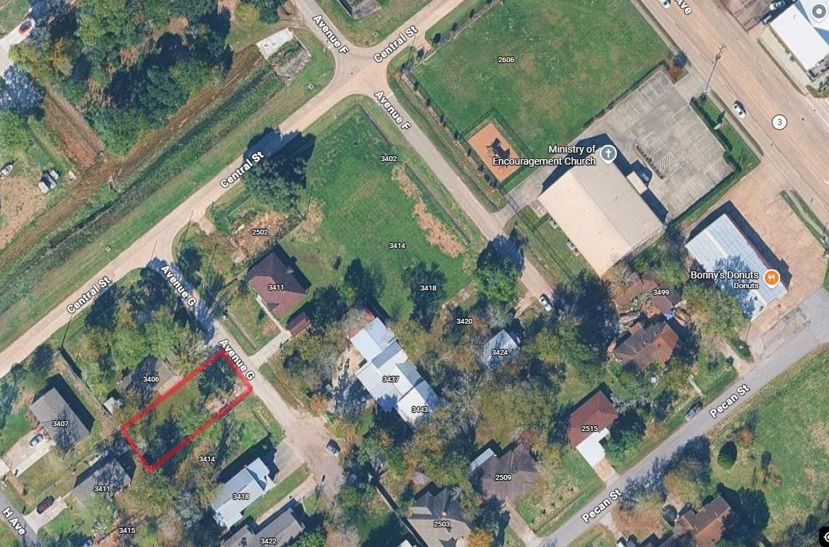 0000 Ave G, Dickinson, TX 77539 Aerial View.