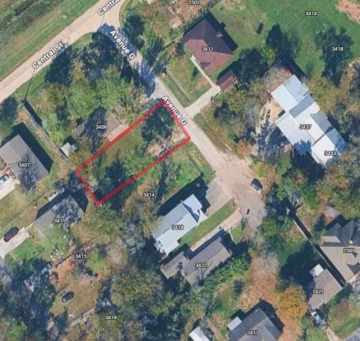 0000 Ave G, Dickinson, TX 77539 Close up aerial view.