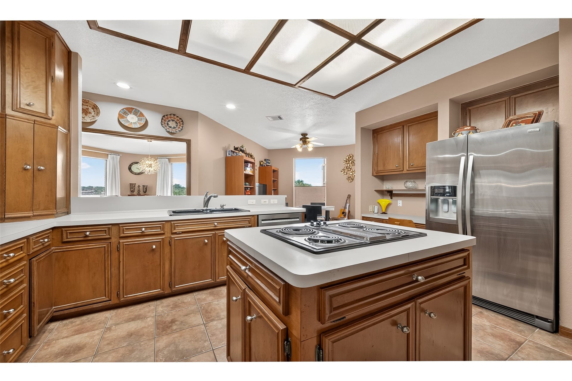 1623 Lake Arbor Drive, El Lago, TX 77586 ISLAND KITCHEN.