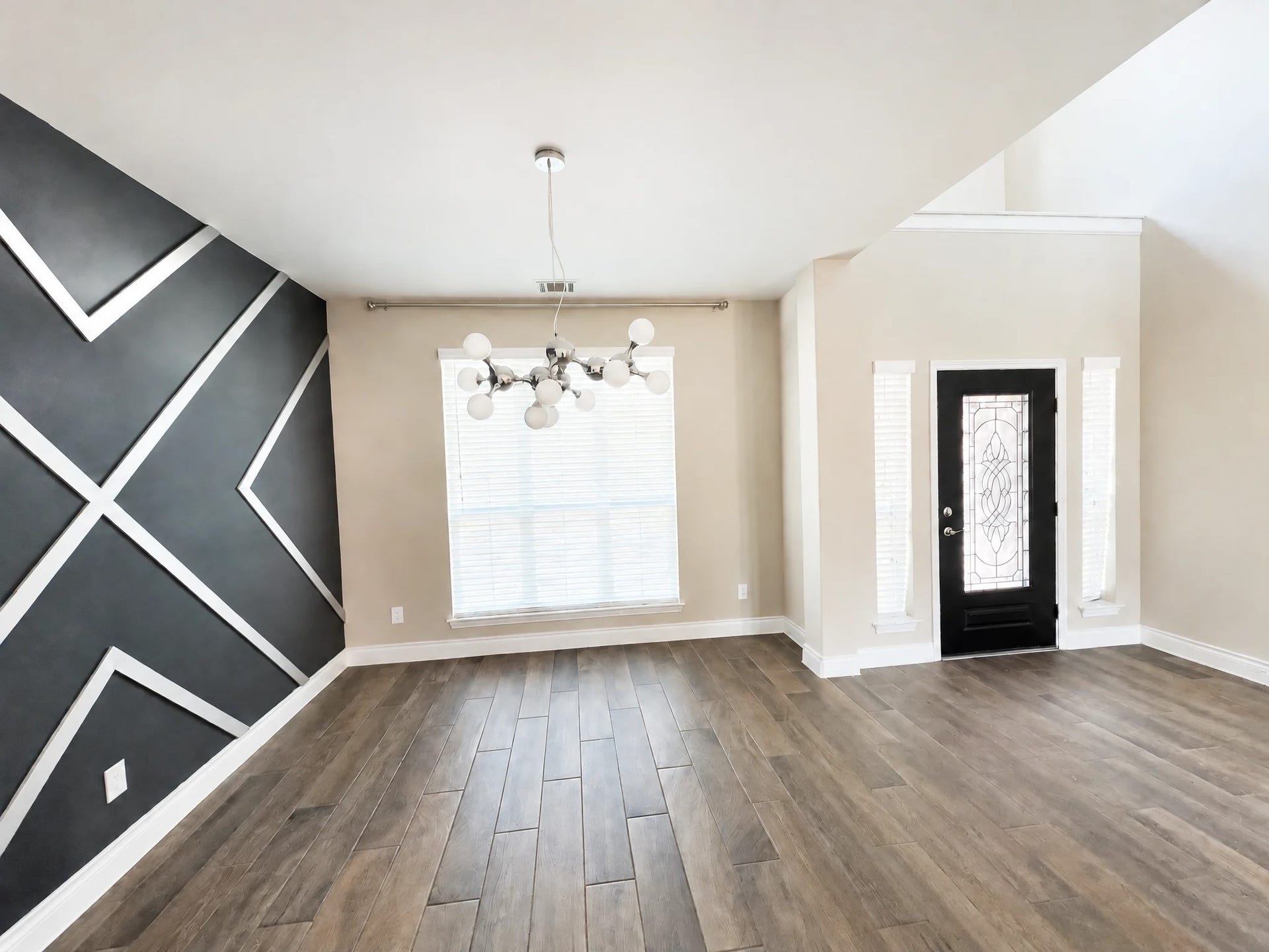 Enjoy a beautiful formal dining room with a grand foyer.