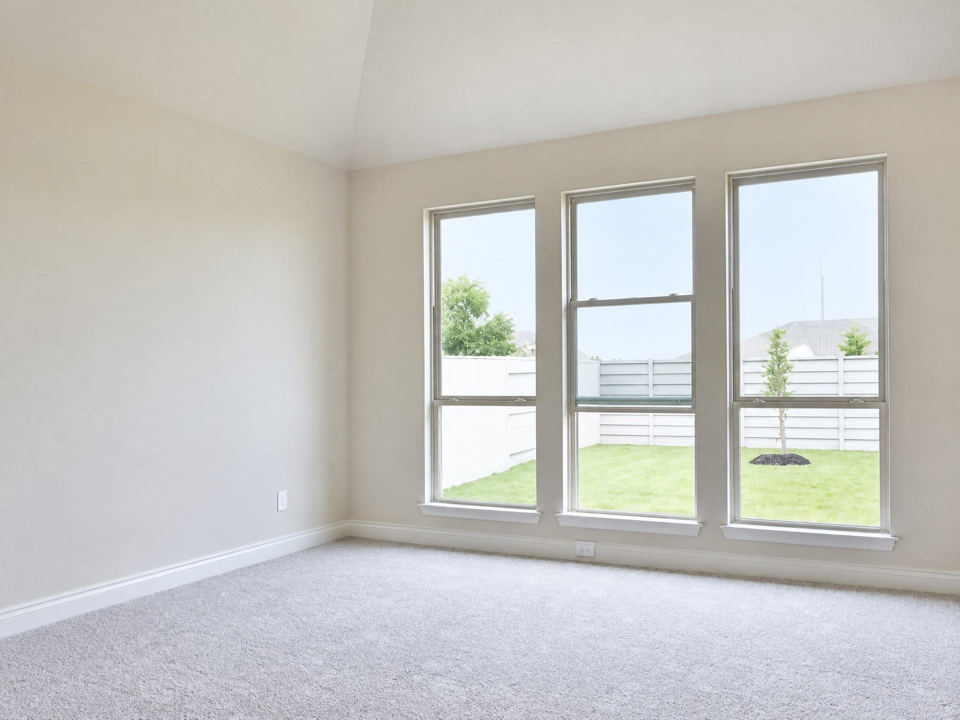 Beautiful primary bedroom downstairs.