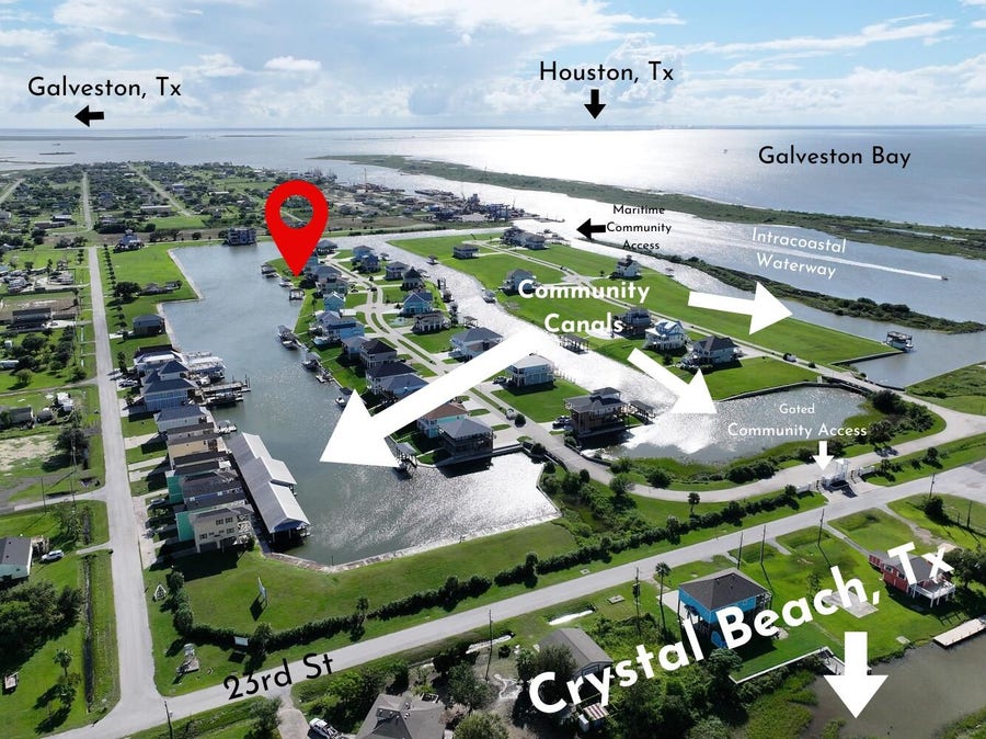 Property photo for 1820 Laguna Harbor Cove Boulevard, Port Bolivar, TX