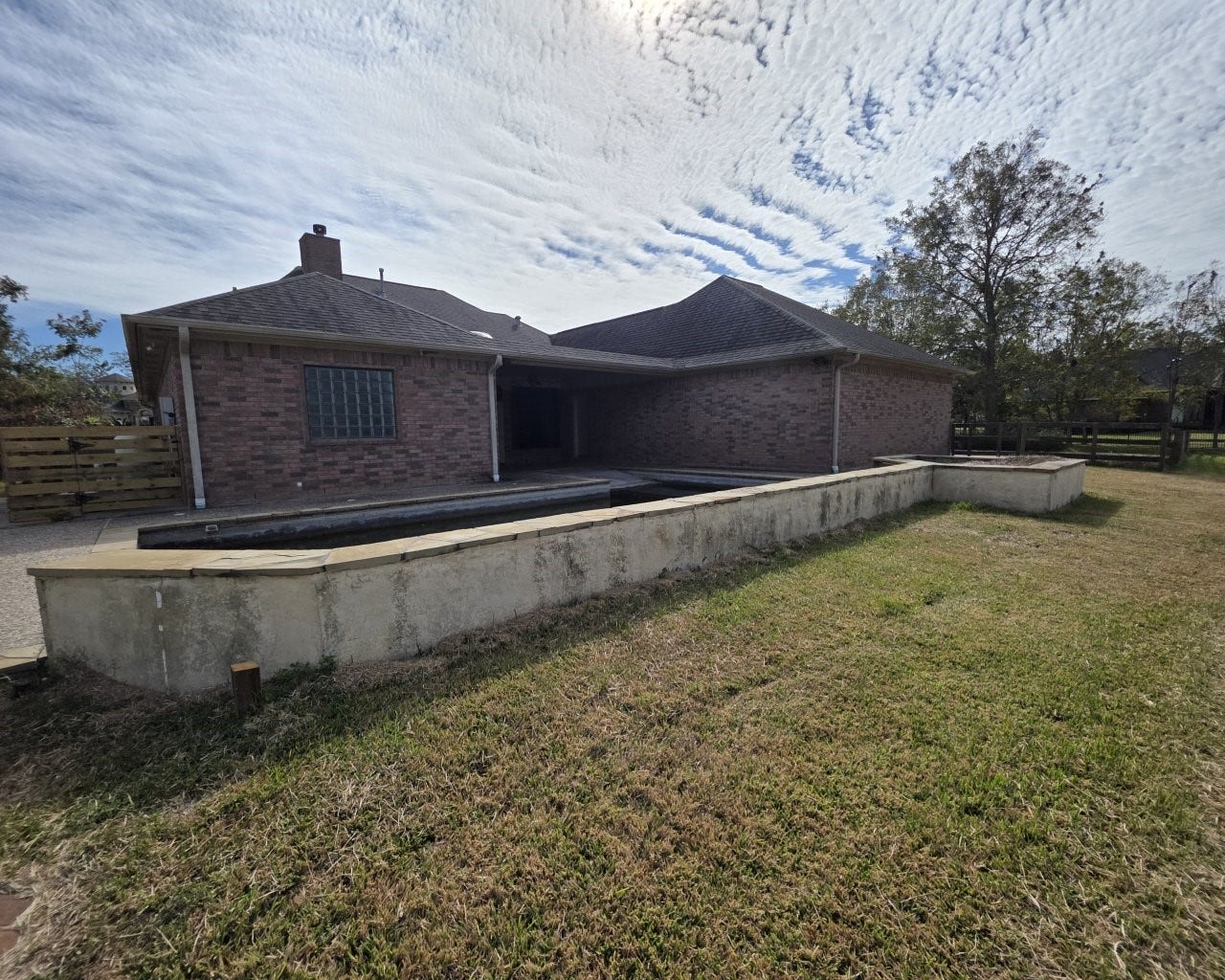 View of the back