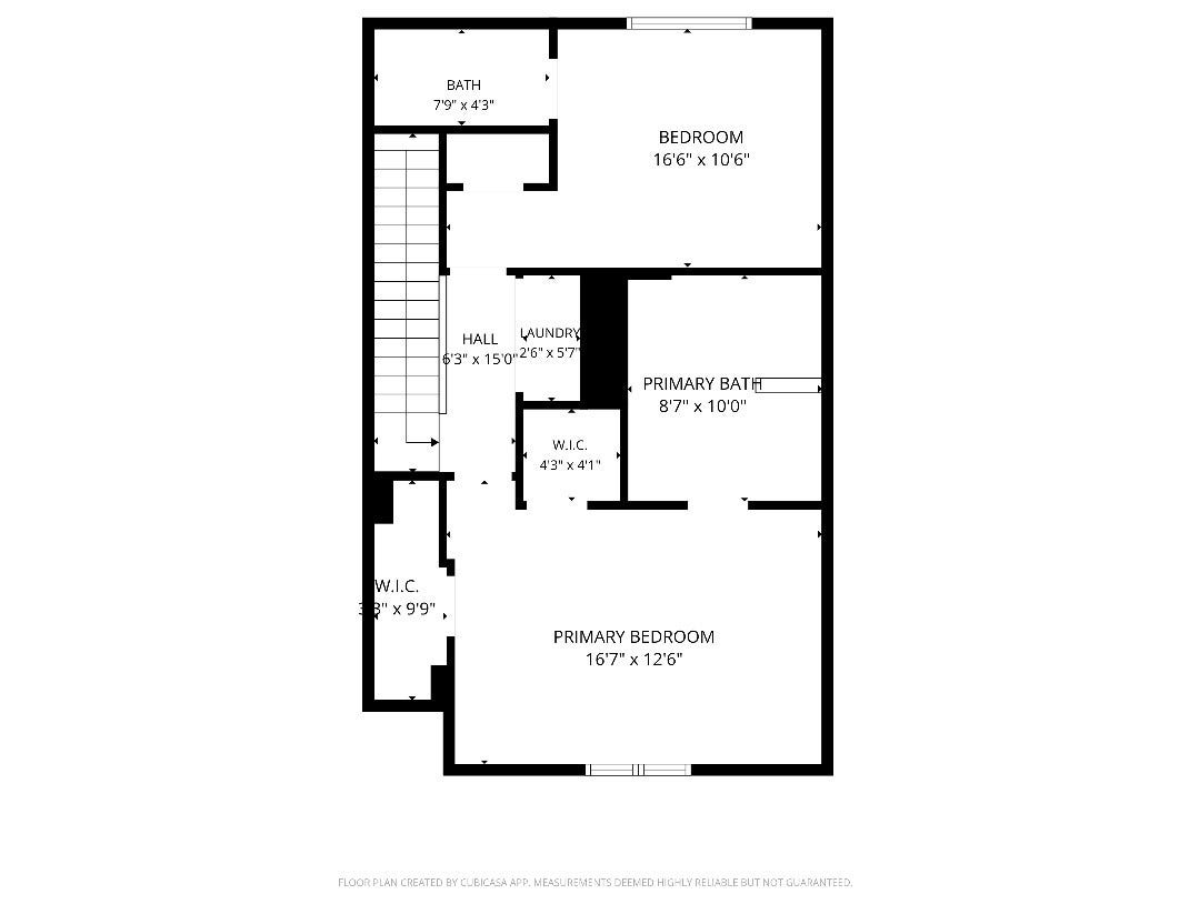 6363 Fairdale Lane, #L, Houston, TX 77057 3rd floor features the spacious primary suite with 2 walk in closets and en-suite primary bath. Generous guest bdrm with private full bath and closet. Laundry room incl. full-size washer and dryer, bt-in shelving and hanging rod. Measurements are approximate
