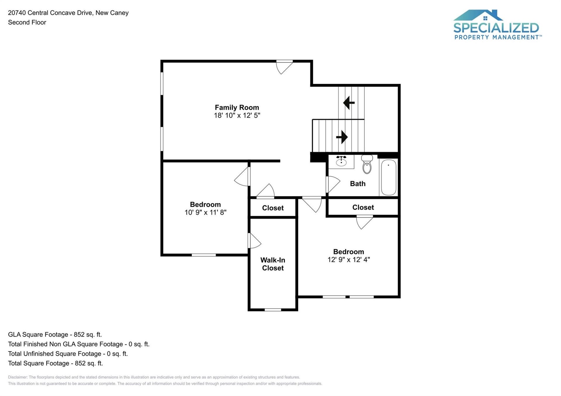 20740 Central Concave Drive, New Caney, TX 77357 Second Floor