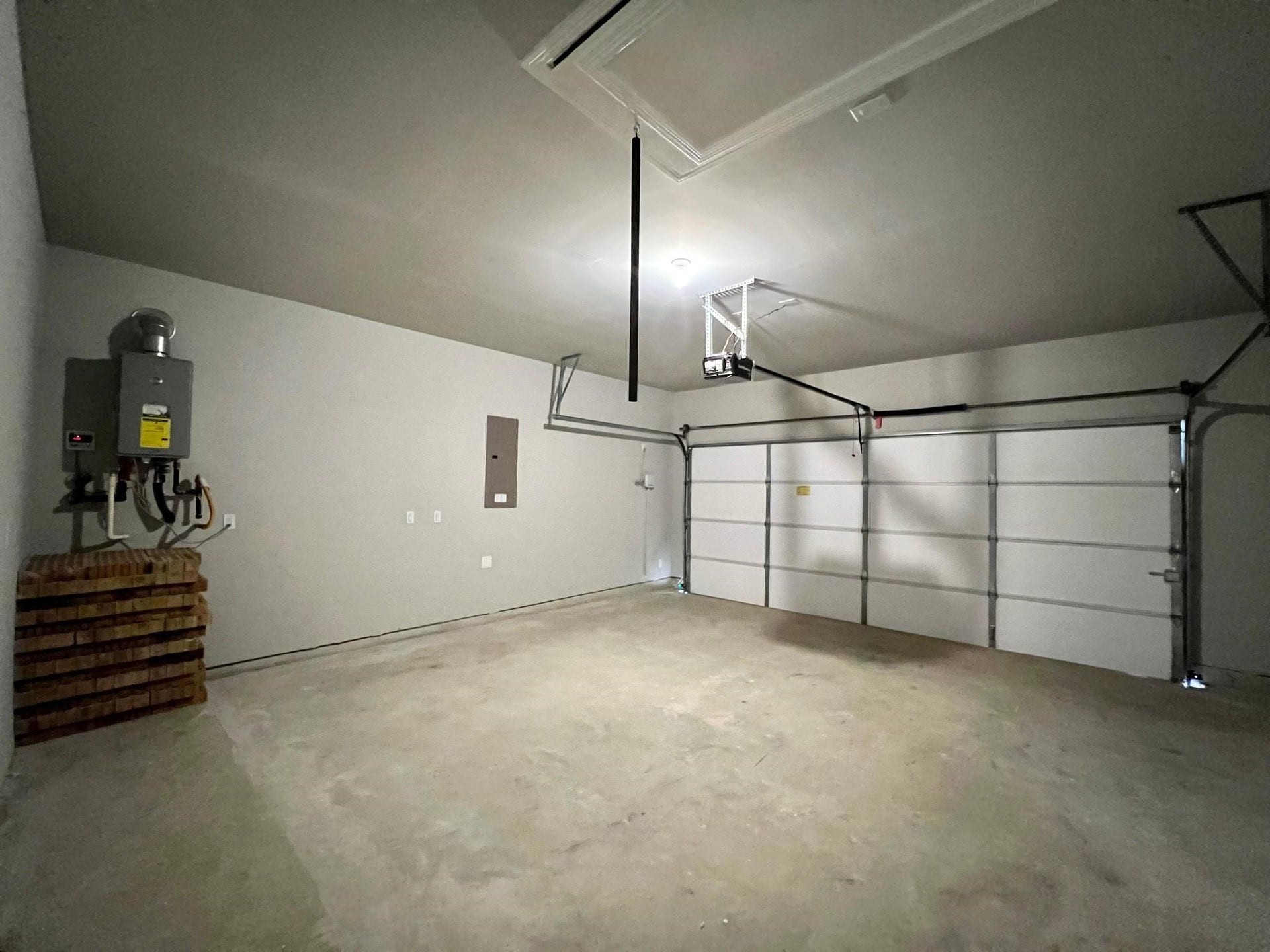 Garage, Tankless Water Heater