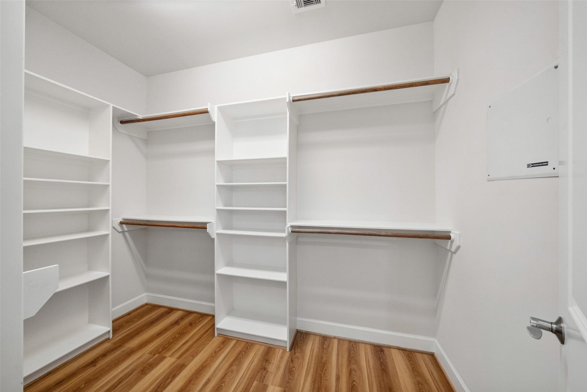 904 W 20th Street, #A, Houston, TX 77008 Here is your large walk-in closet with custom shelving!
