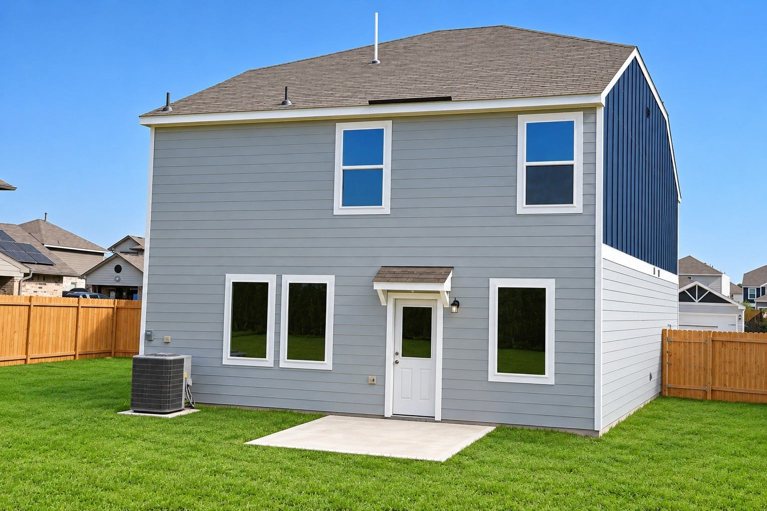 8202 Blooming Meadow Lane, Houston, TX 77016 Right Side Rear View