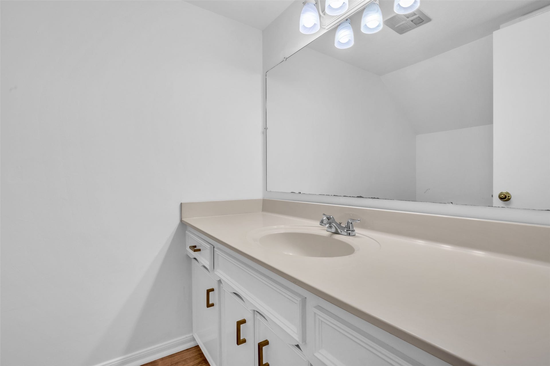 Half bath on the main floor.