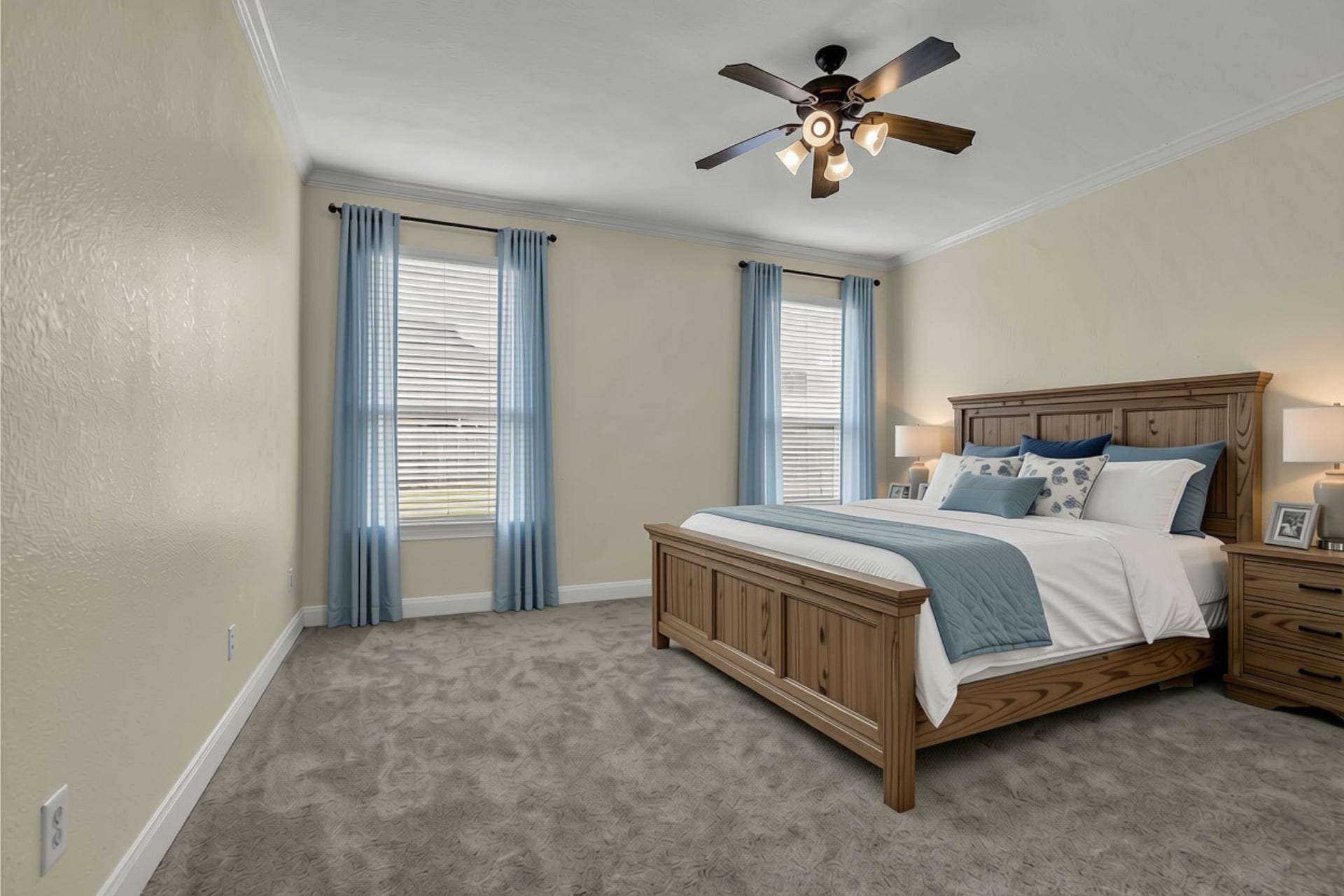 9907 Heritage Waters Court, Humble, TX 77396 Virtually staged.