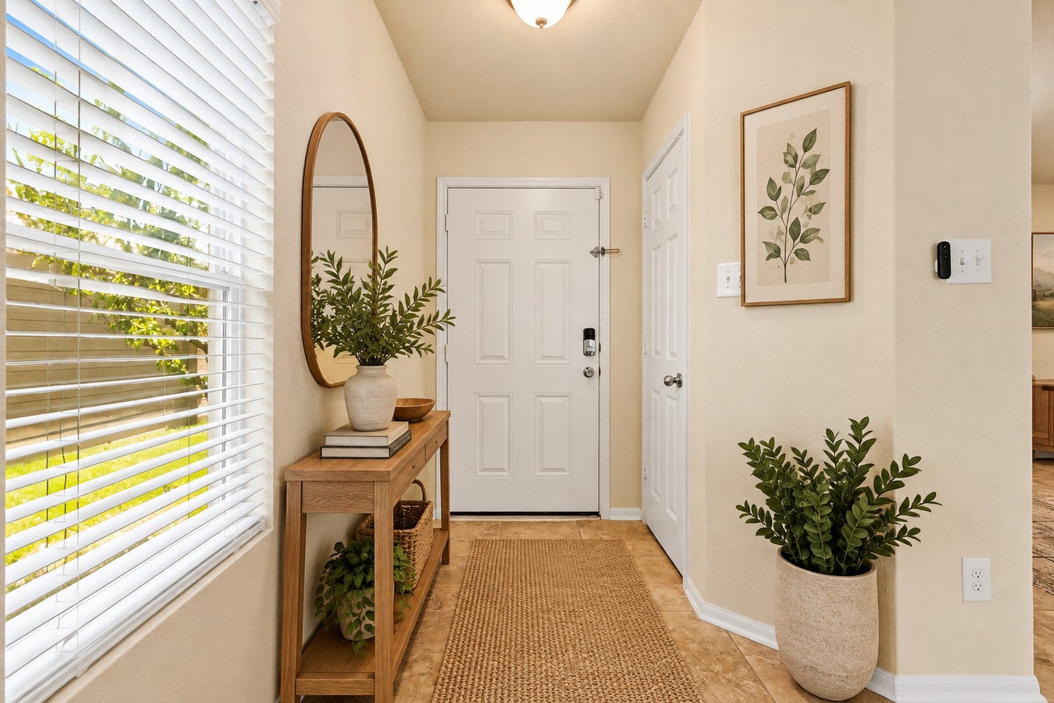 9979 Chimney Swift Lane, Conroe, TX 77385 Virtually staged entry.