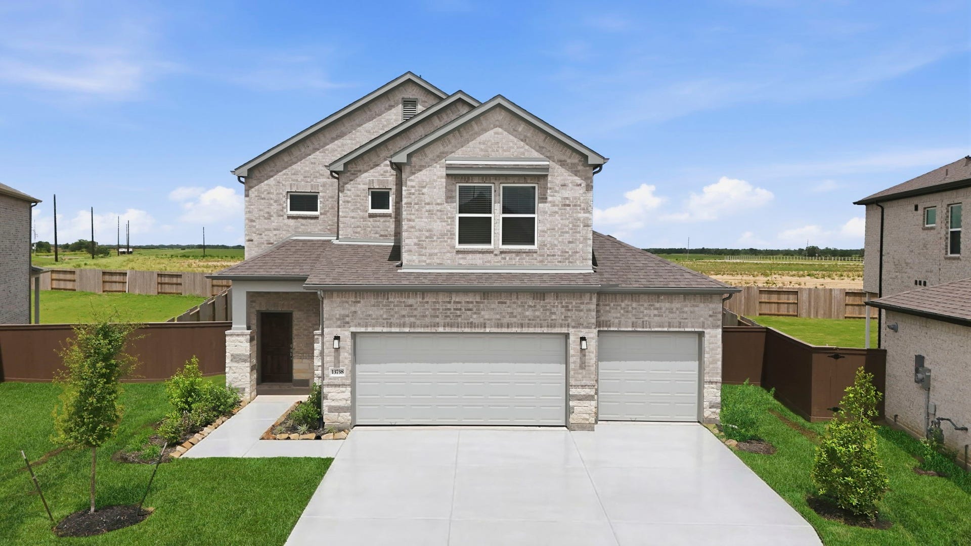 2407 Outpost Canyon Drive, Iowa Colony, TX 77583 Disclaimer: Image is for illustrative purposes only and may not represent the actual property, features, finishes, or amenities. Actual property details may vary.