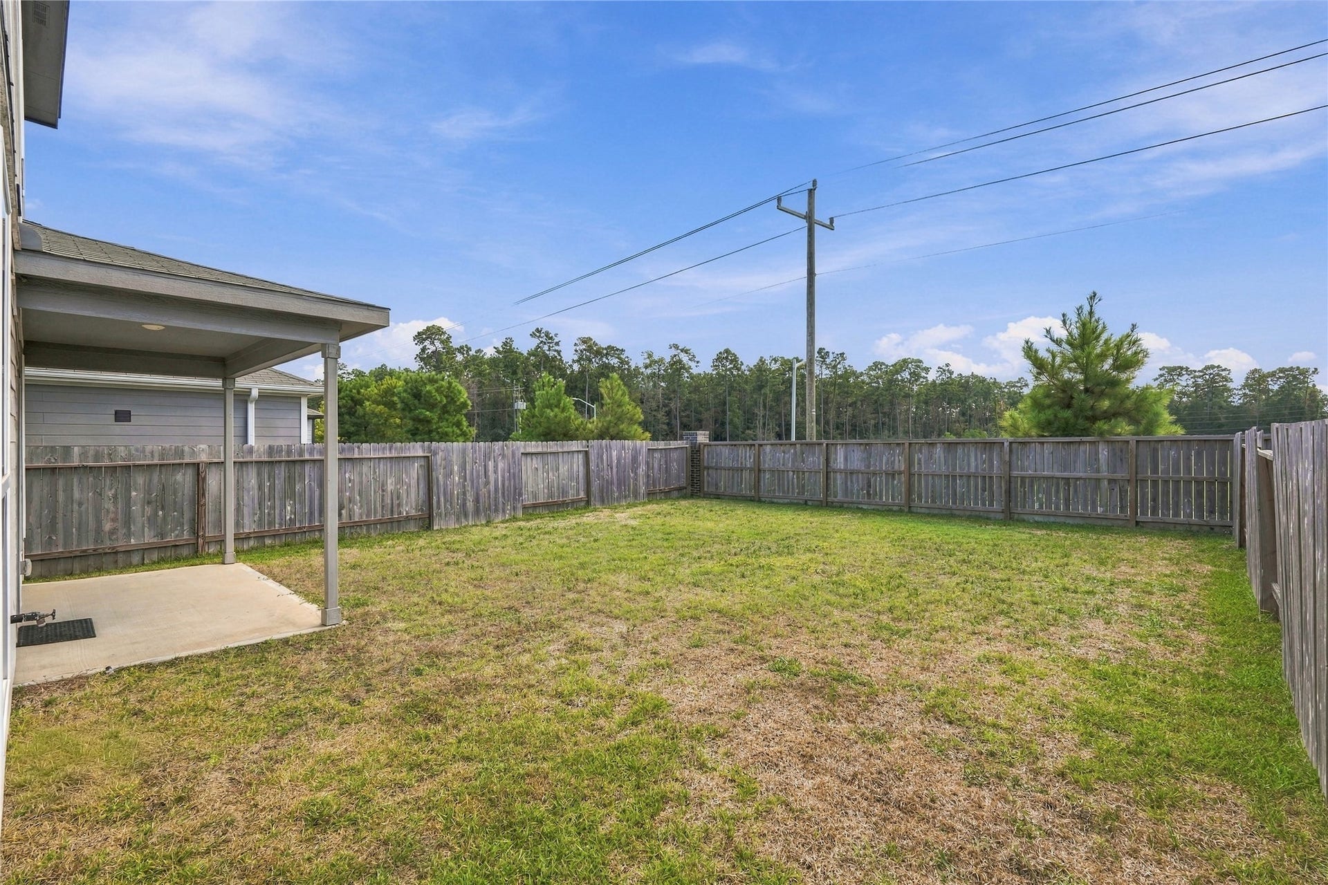 21522 Austell Pond Drive, Porter, TX 77365 Great yard size AND NO REAR NEIGHBORS!