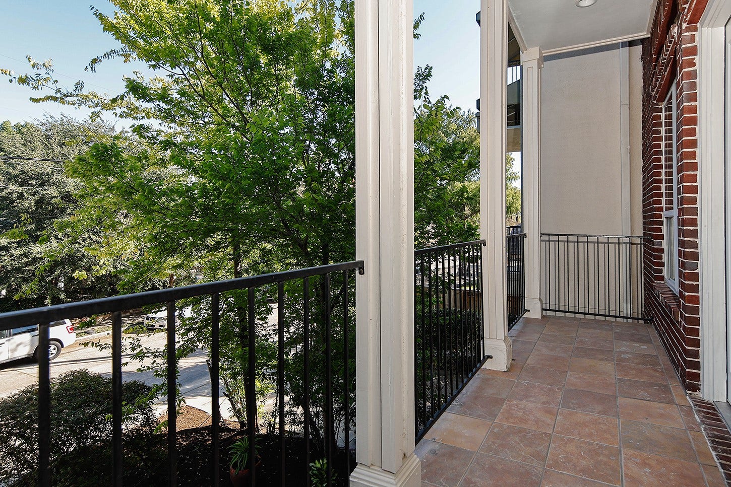 Balcony off the Family Room