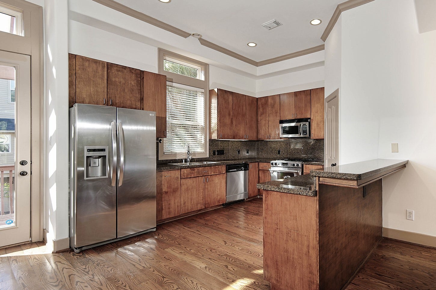 2nd Floor Kitchen with Rear Deck Access