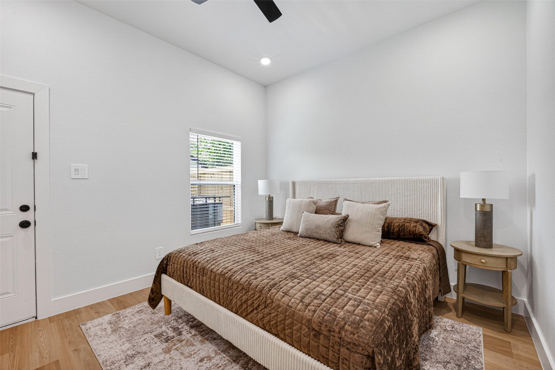 7836 Nashville St Unit A/B Street, Houston, TX 77028 First floor primary bedroom