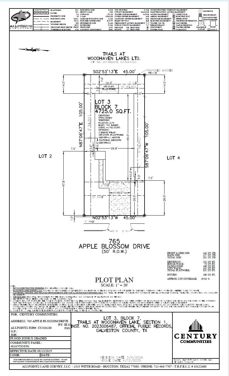 765 Apple Blossom Drive, La Marque, TX 77568 765 Apple Blossom Drive, La Marque, TX 77568