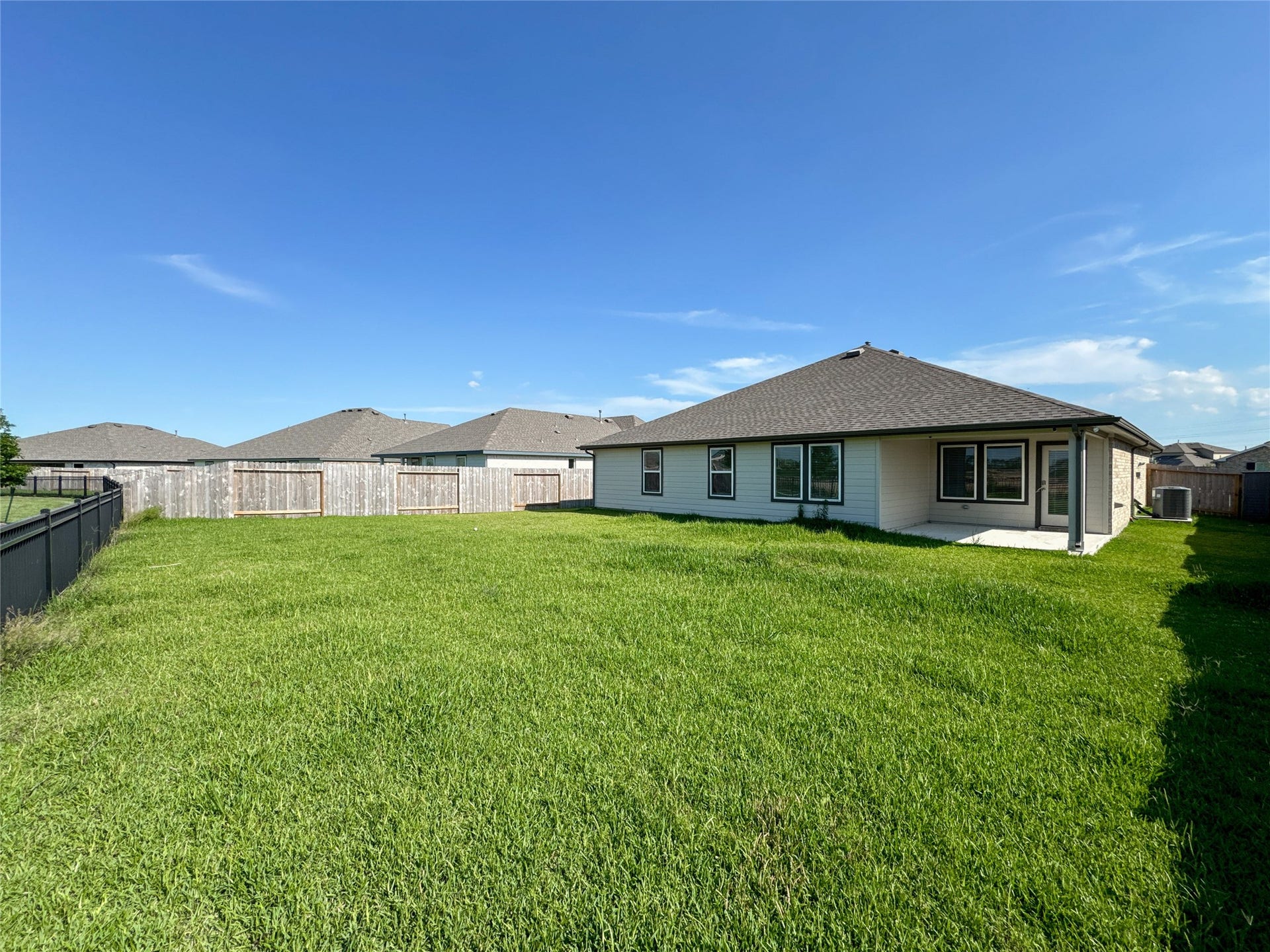 8706 Marlow Drive, Texas City, TX 77591 Backyard View - Zoom out
