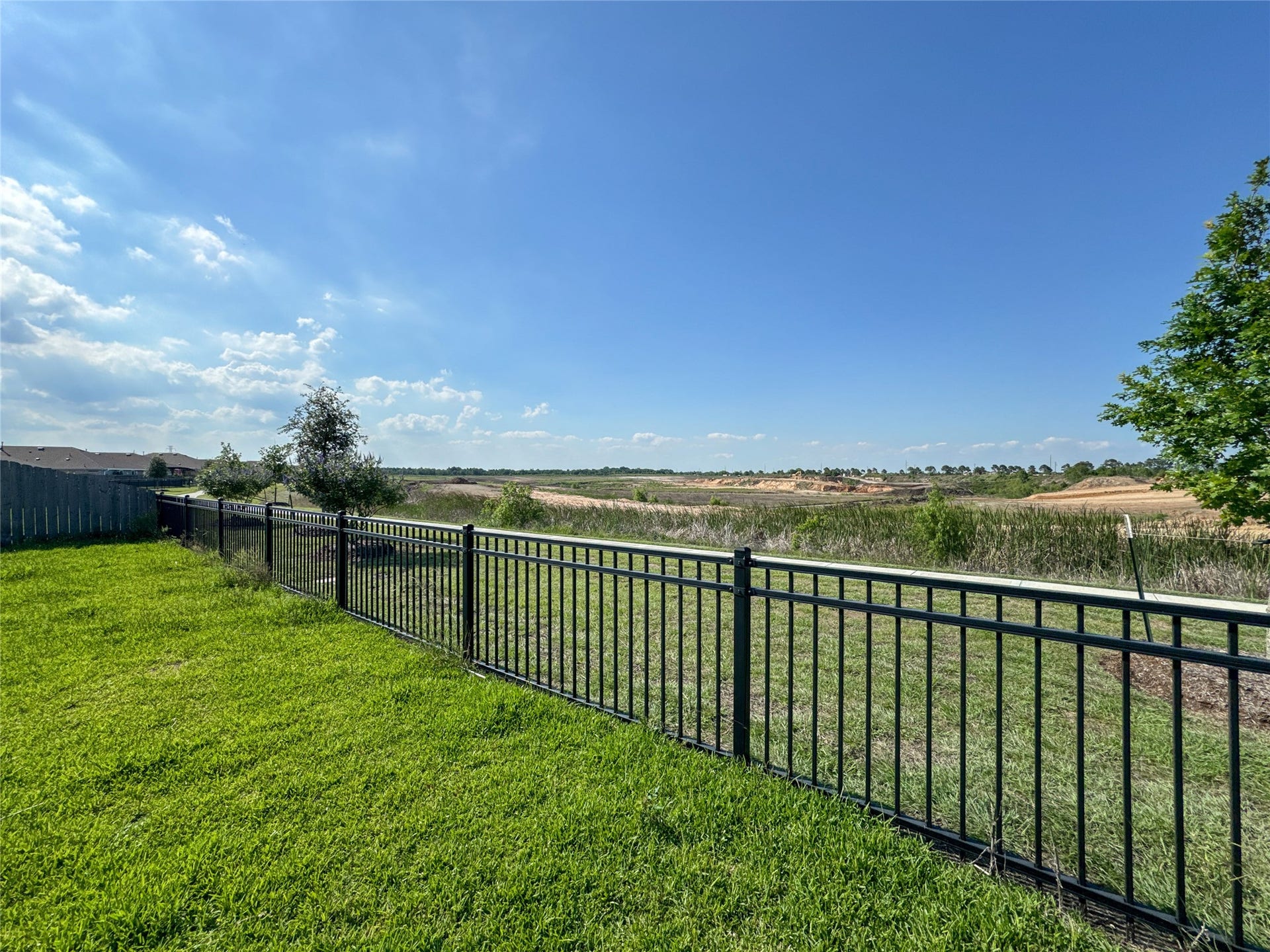 8706 Marlow Drive, Texas City, TX 77591 Backyard View overlooking beyond lot perimeter