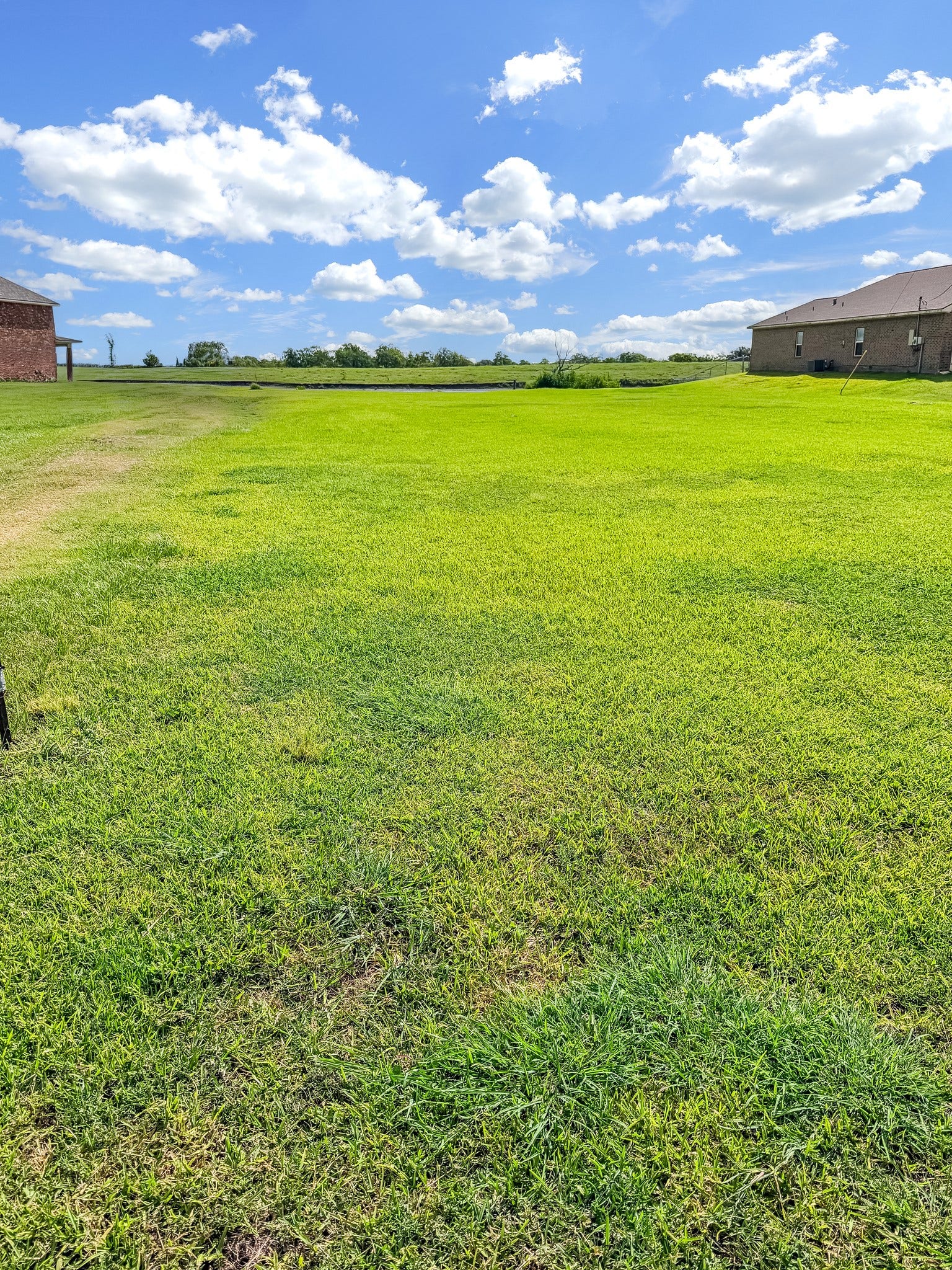 0 S Redfish Drive, Hitchcock, TX 77563 View from the driveway looking back to the canal.