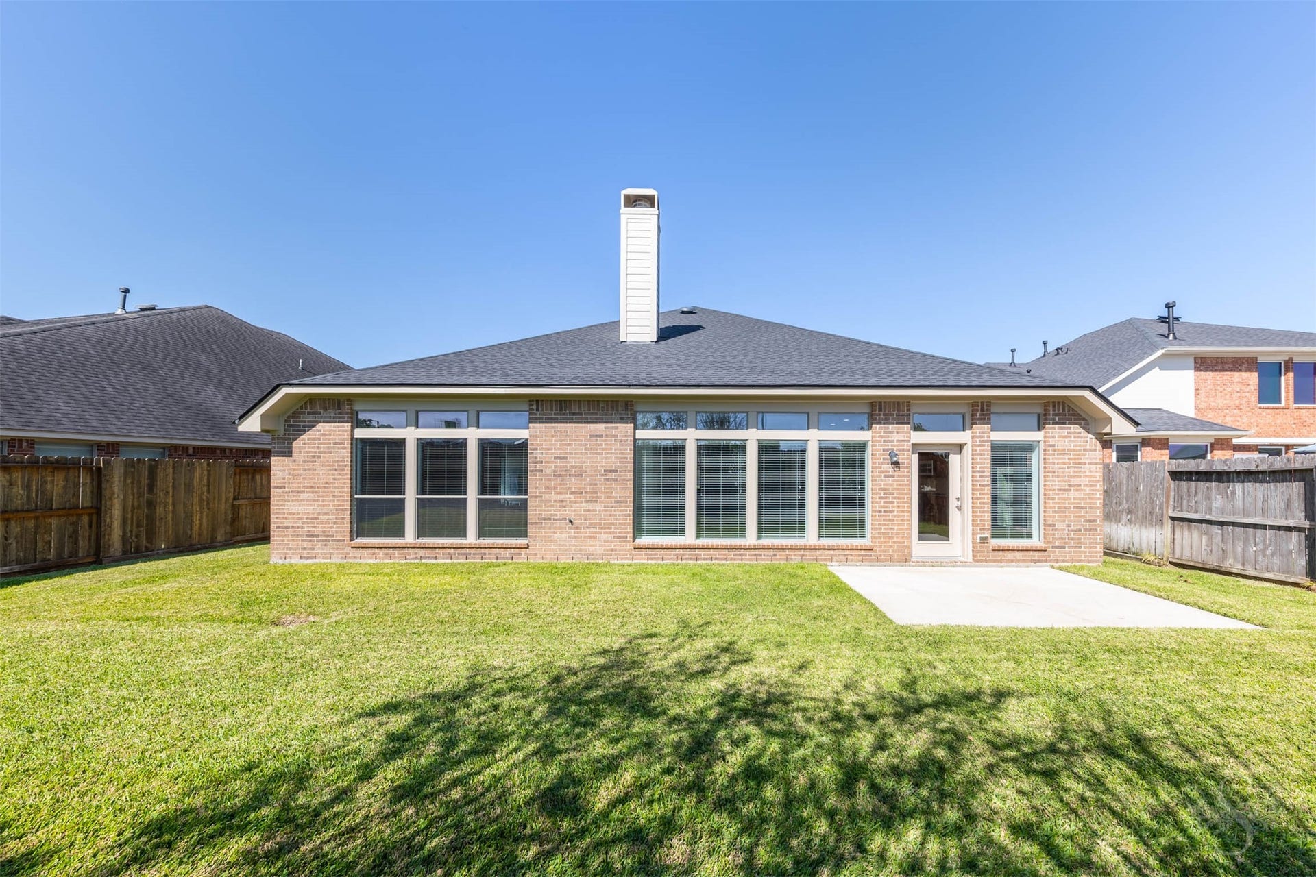 28015 Barberry Banks Lane, Fulshear, TX 77441 Step into the back yard to enjoy a peaceful afternoon or an evening under the stars with no back neighbors!