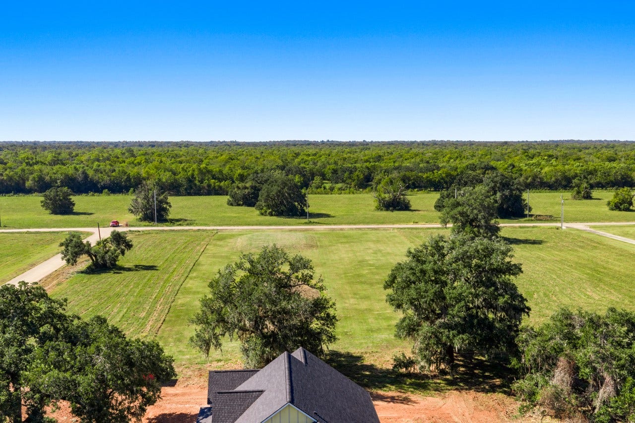 483 Pony Trail, Angleton, TX 77515 View from the back of the property