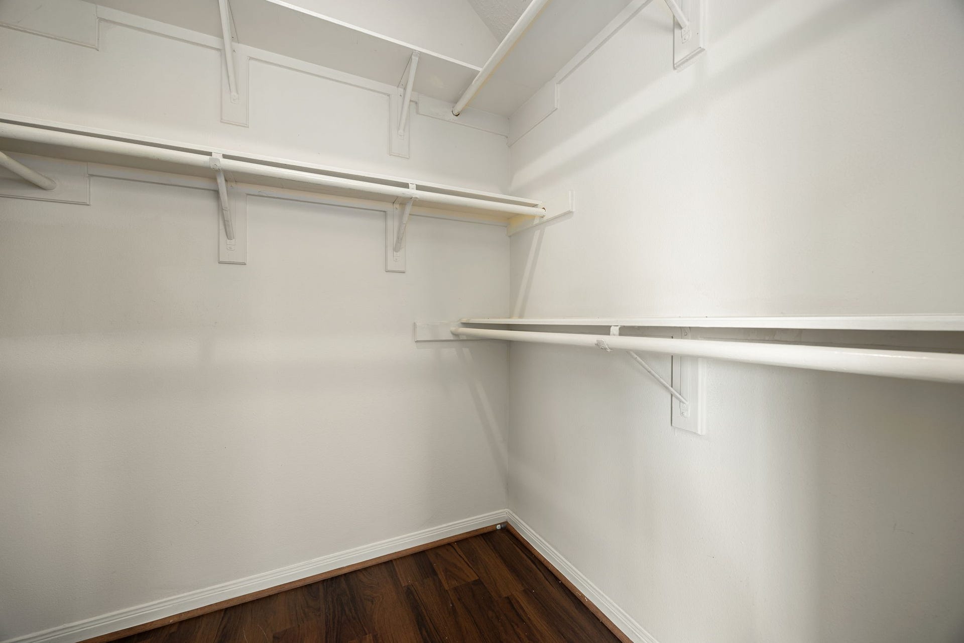 6306 Pago Lane, Houston, TX 77041 The primary suites walk-in closet offers generous shelving and hanging space to keep everything organized.
