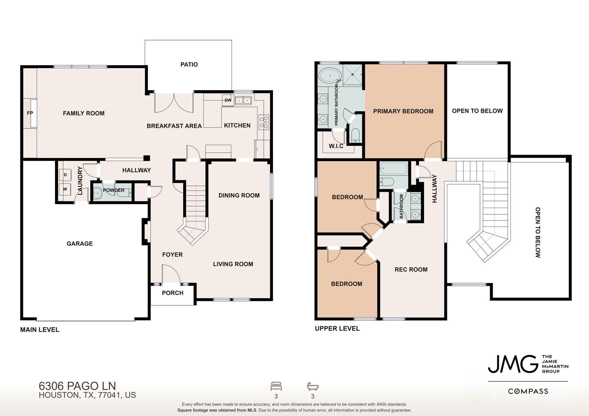 6306 Pago Lane, Houston, TX 77041 6306 Pago Lane, Houston, TX 77041