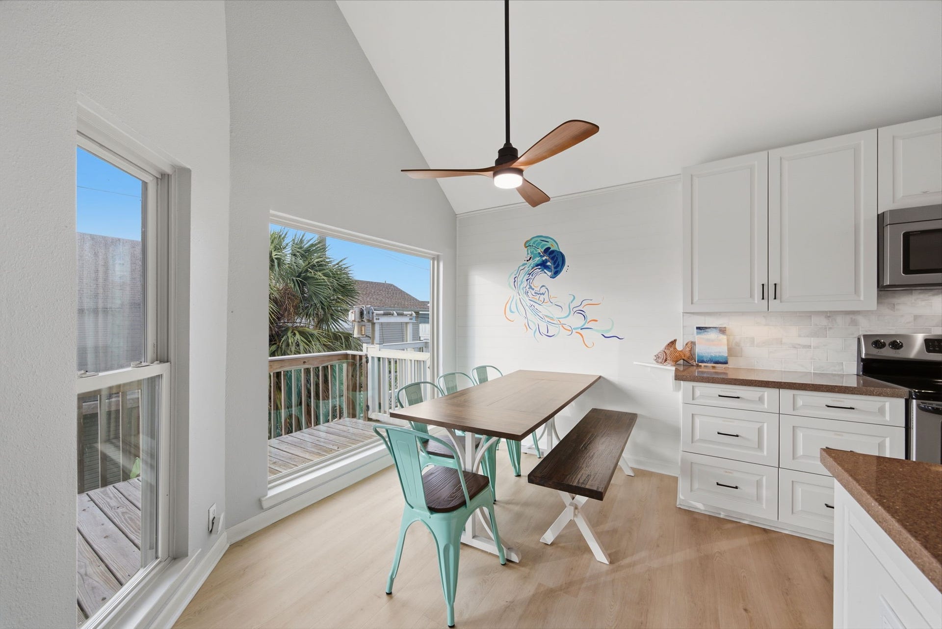 All ceiling fans have beautifully designed wooden blades that are elegant & functional.