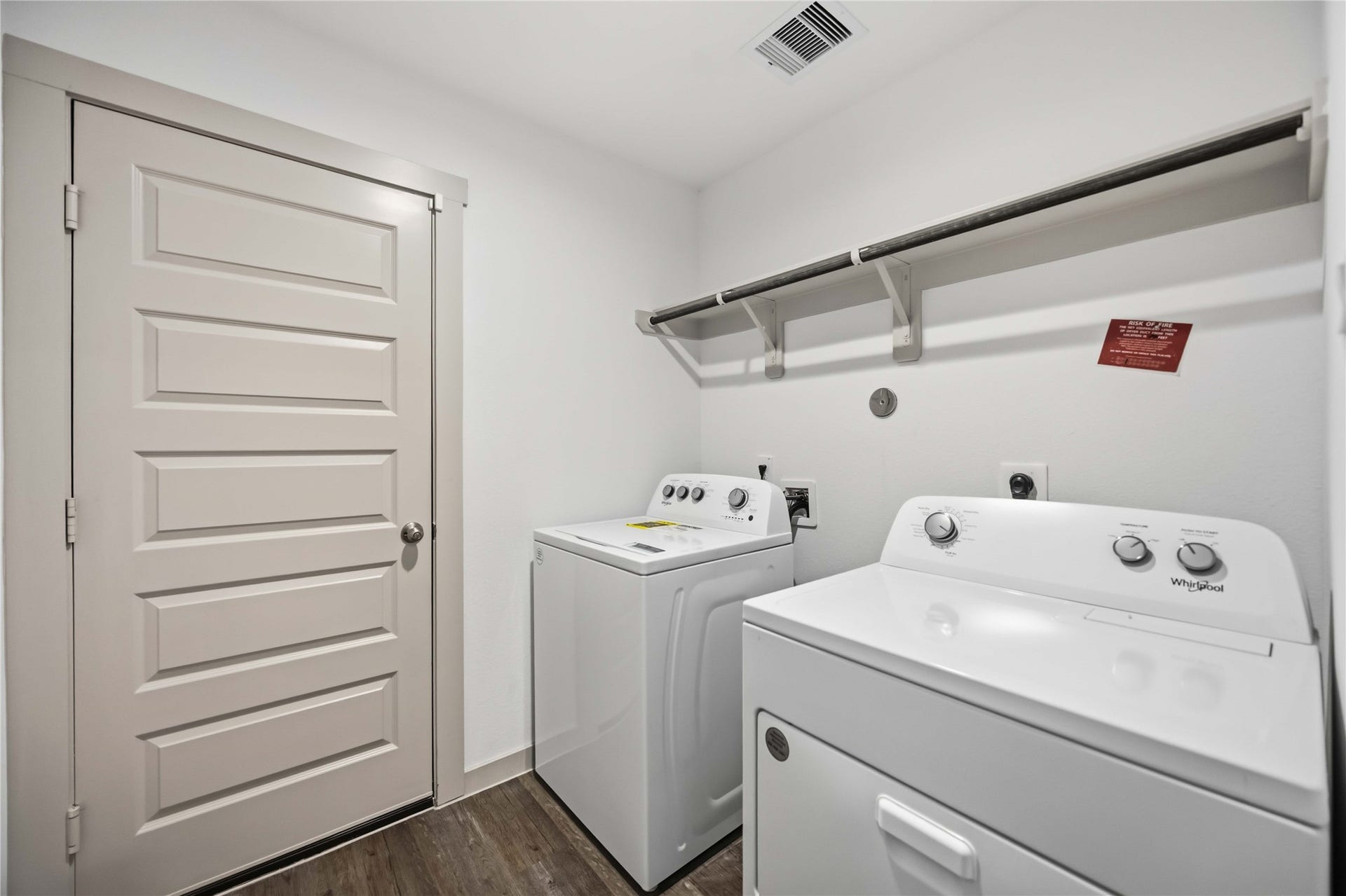 1029 Great Barracuda Lane, Alvin, TX 77511 The utility room is inside the home.