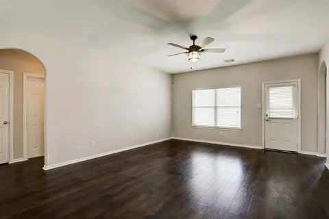 11043 Starling Creek Drive, Richmond, TX 77406 Bright Living Room with Ceiling Fan