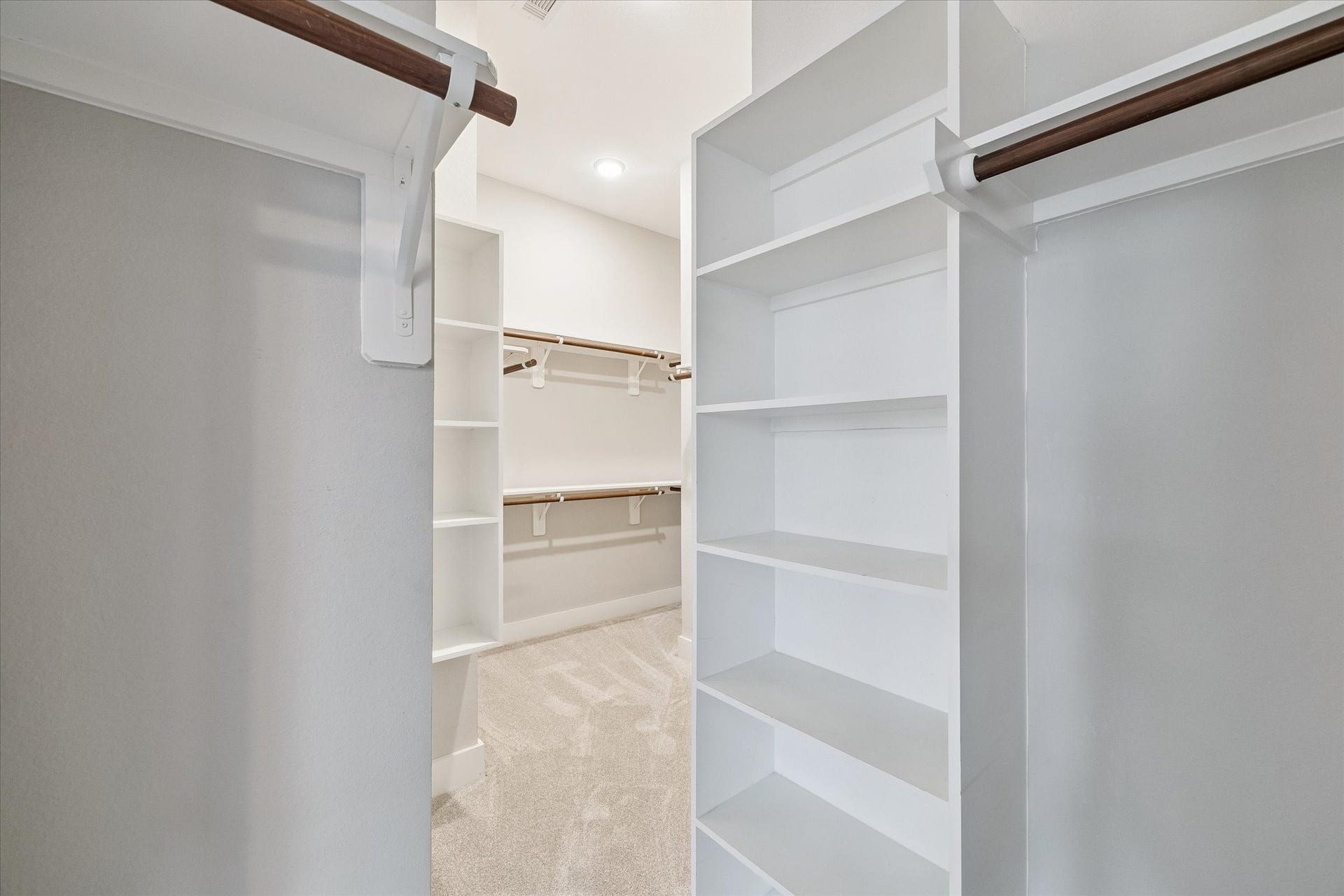 5743 Kiam Street, #F, Houston, TX 77007 One of two oversized primary closets.