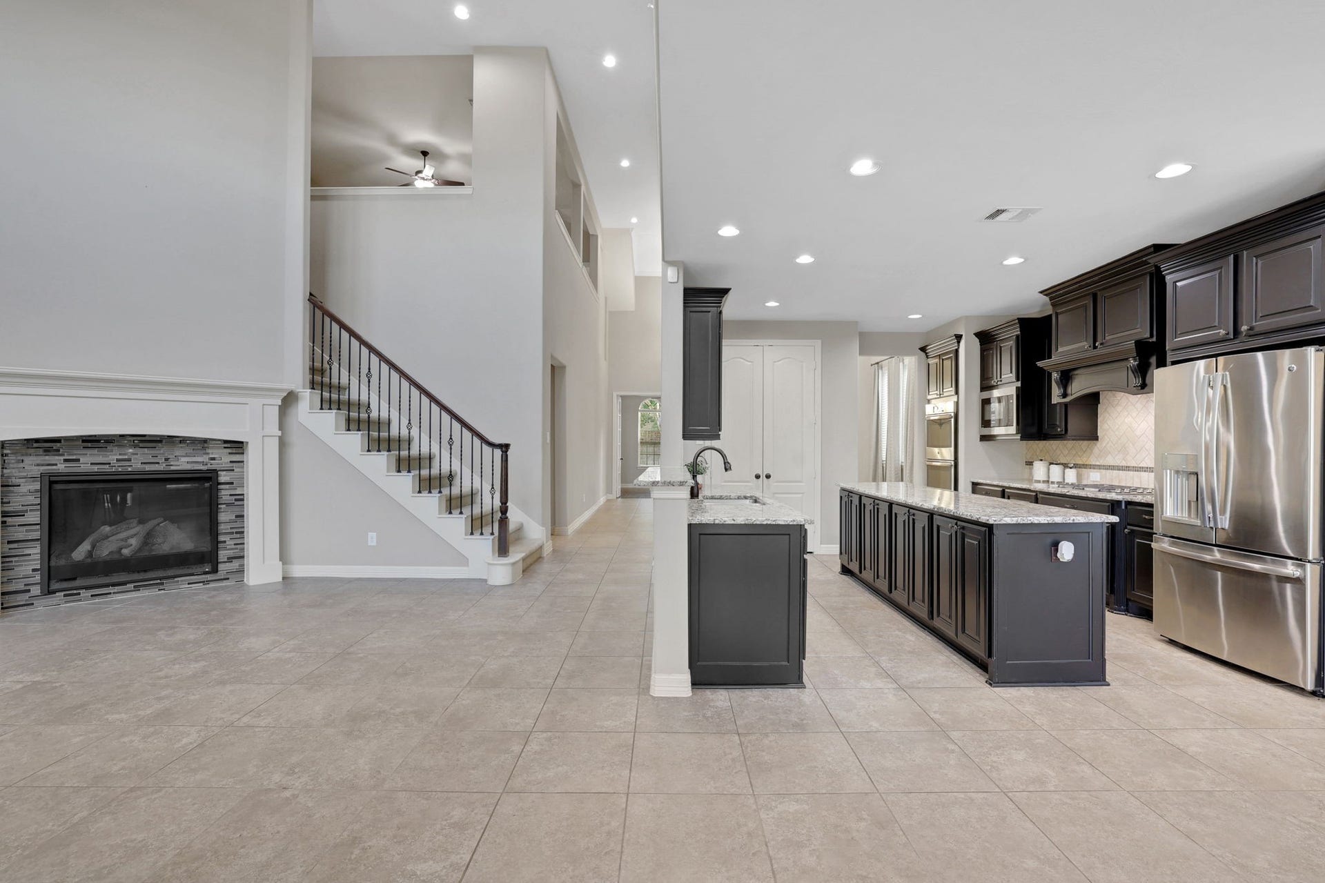 This open concept living space is ideal for entertaining