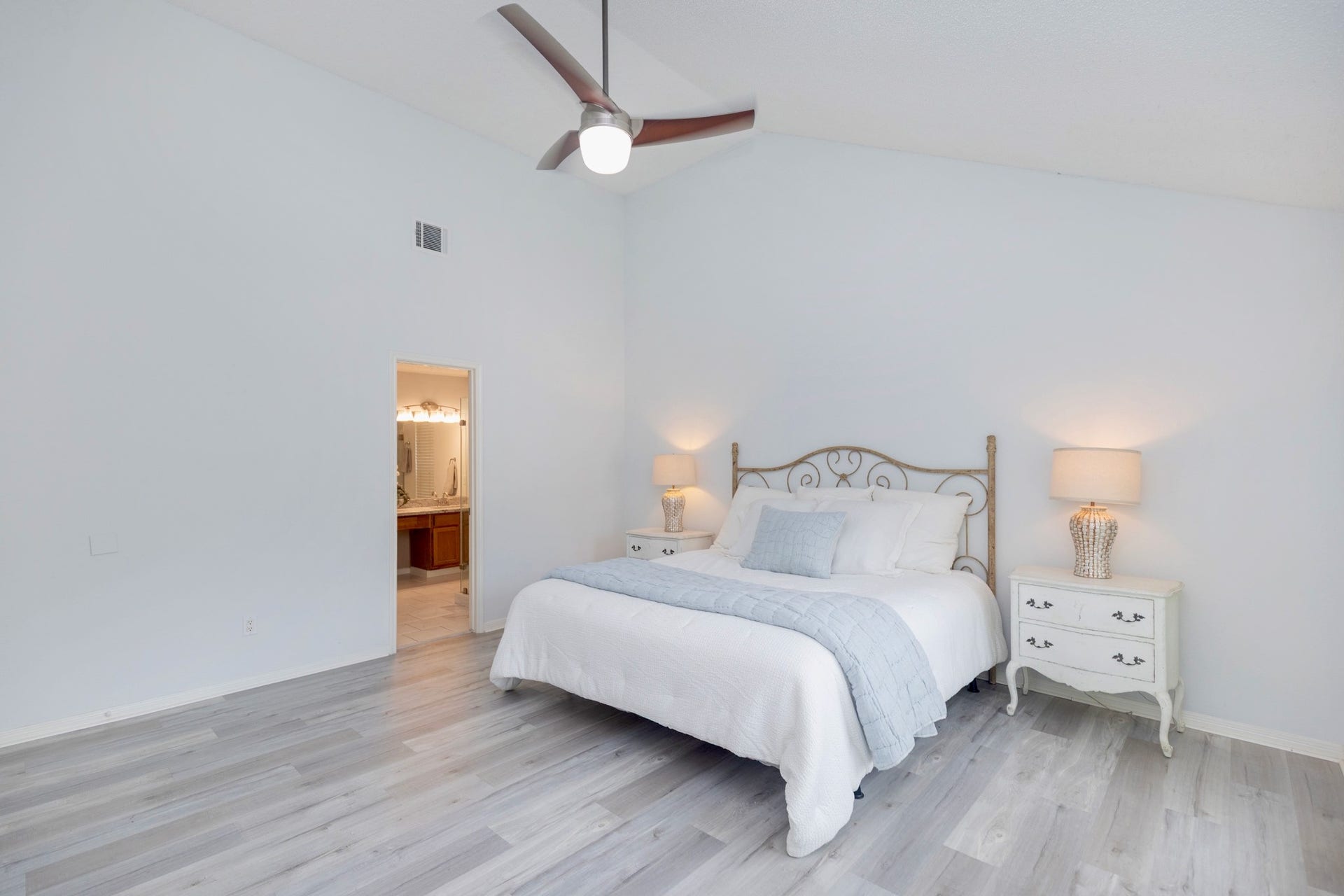 3007 Rimrock Drive, Missouri City, TX 77459 ANOTHER VIEW OF THE PRIMARY BEDROOM AS IT OPENS INTO THE RECENTLY RENOVATED BATHROOM!!!