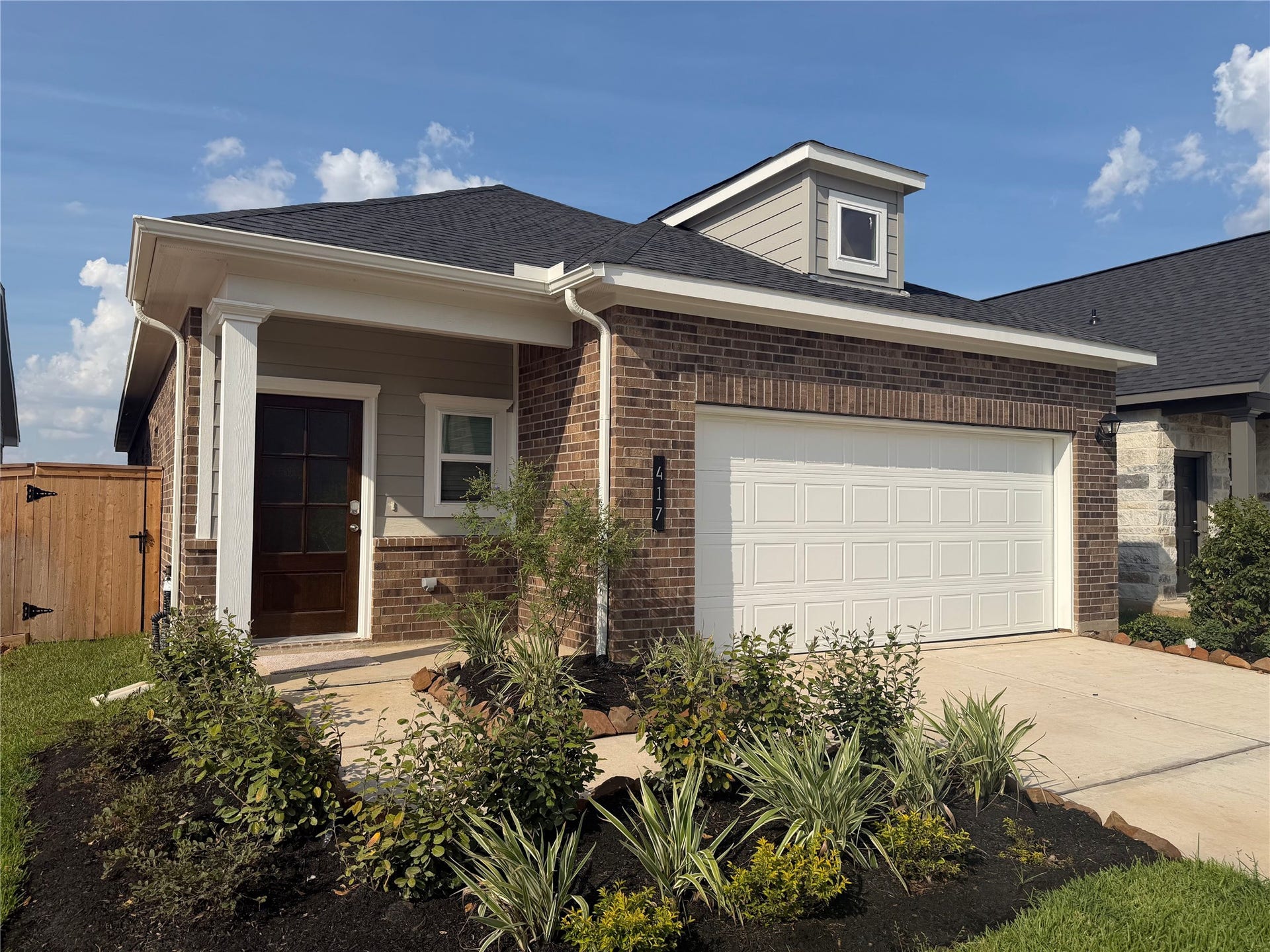 417 Stone Placa Trail, Brookshire, TX 77423 The Mockingbird II- Front Exterior