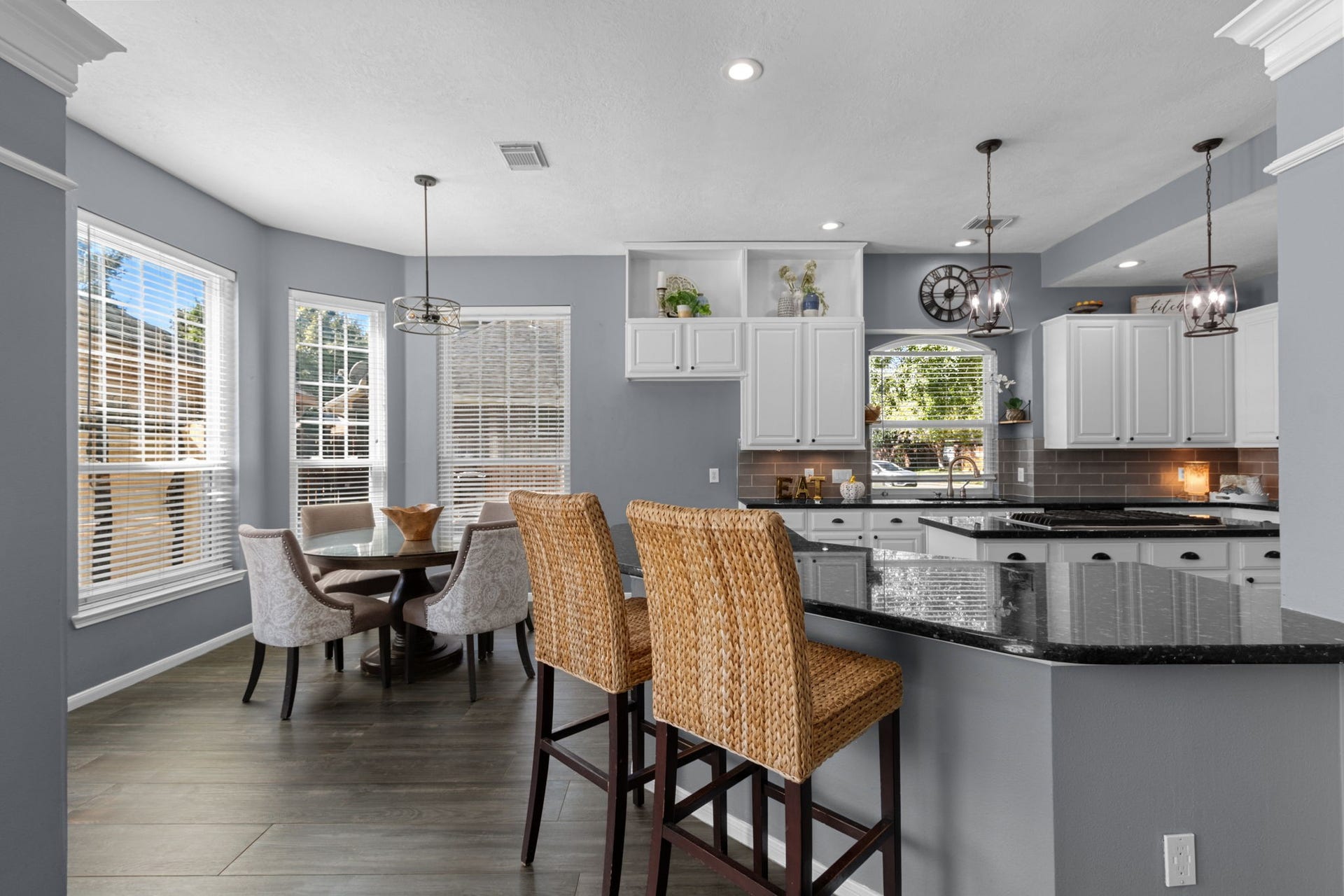 14303 Spyglen Lane, Cypress, TX 77429 Have conversations while you cook at the generous low-bar