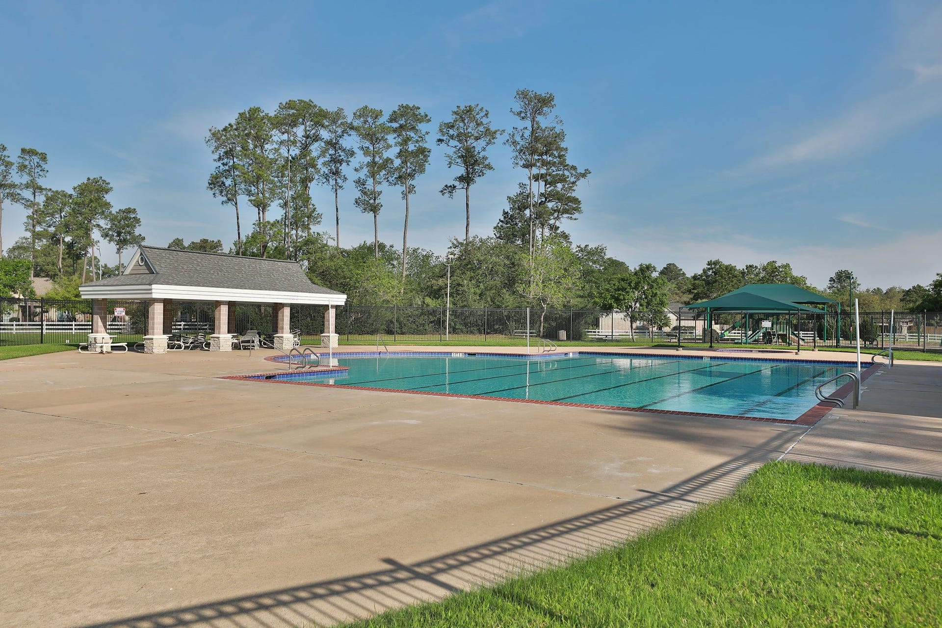 14303 Spyglen Lane, Cypress, TX 77429 One of two pool complexes