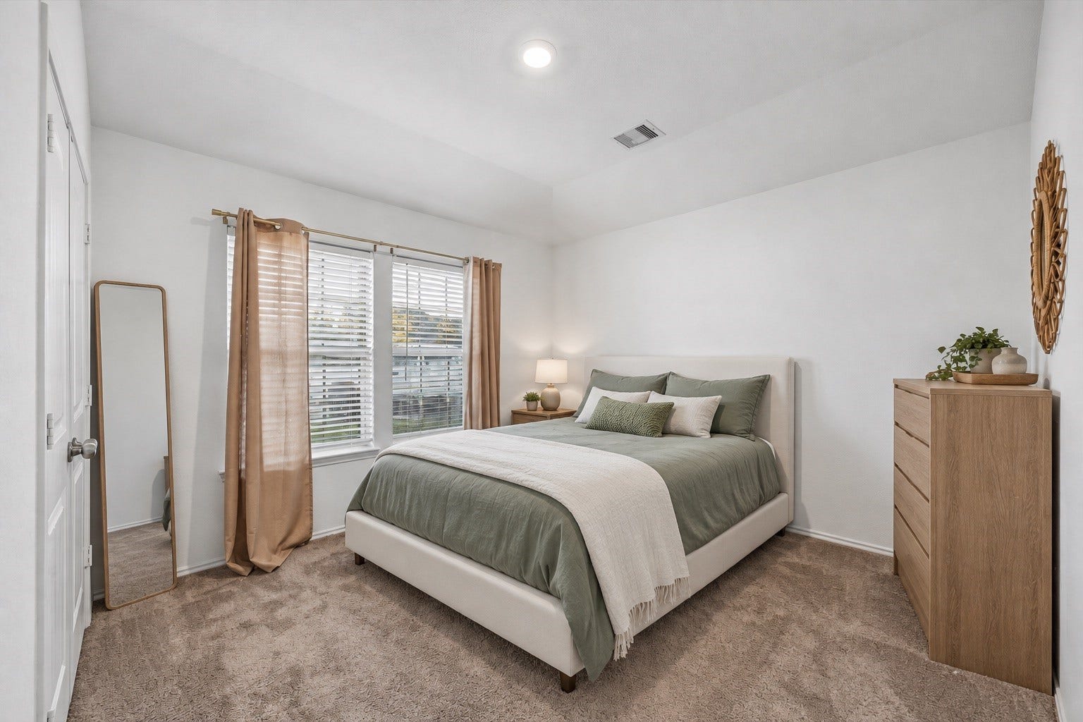 9035 Blue Star Lane, Baytown, TX 77521 Secondary bedroom with large window