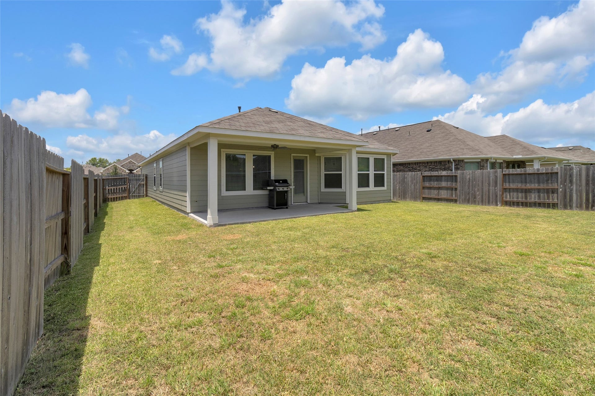 1207 Cavalry Junction Drive, Alvin, TX 77511 Backyard