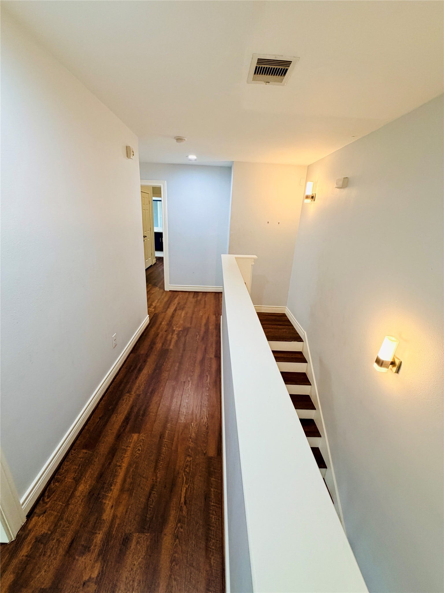 3526 Cline Street, Houston, TX 77020 Staircase and hallway to the second floor.