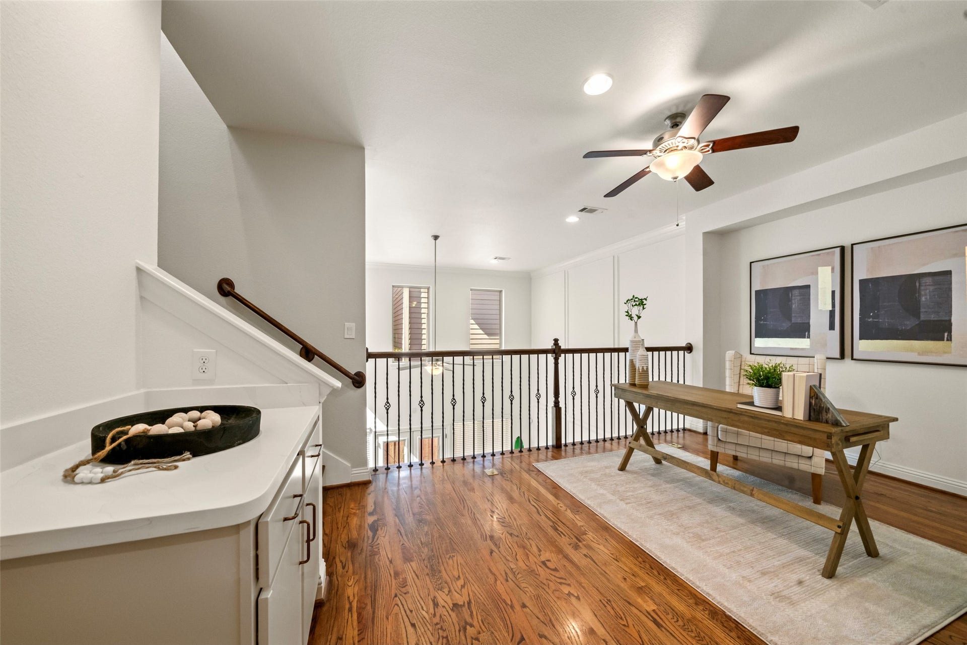 2627 Shady Woods Lane, Houston, TX 77008 Flex space works well for office, games, play space, etc.