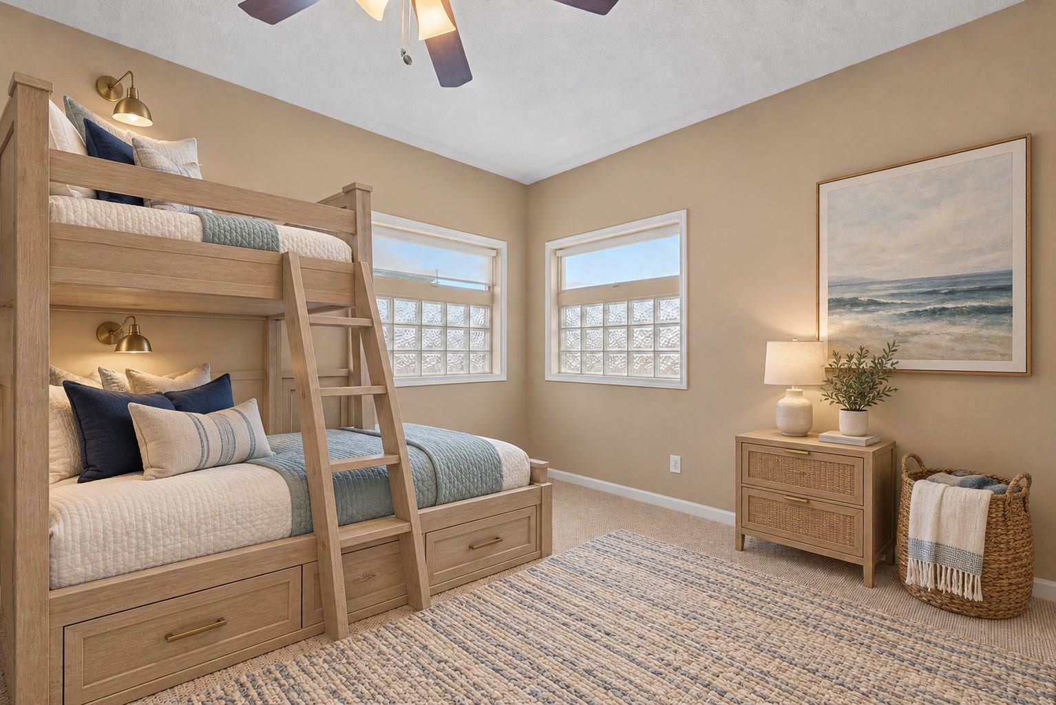 1331 EDWARDS DRIVE, Dickinson, TX 77539 BEDROOM 4. *Virtually Staged.