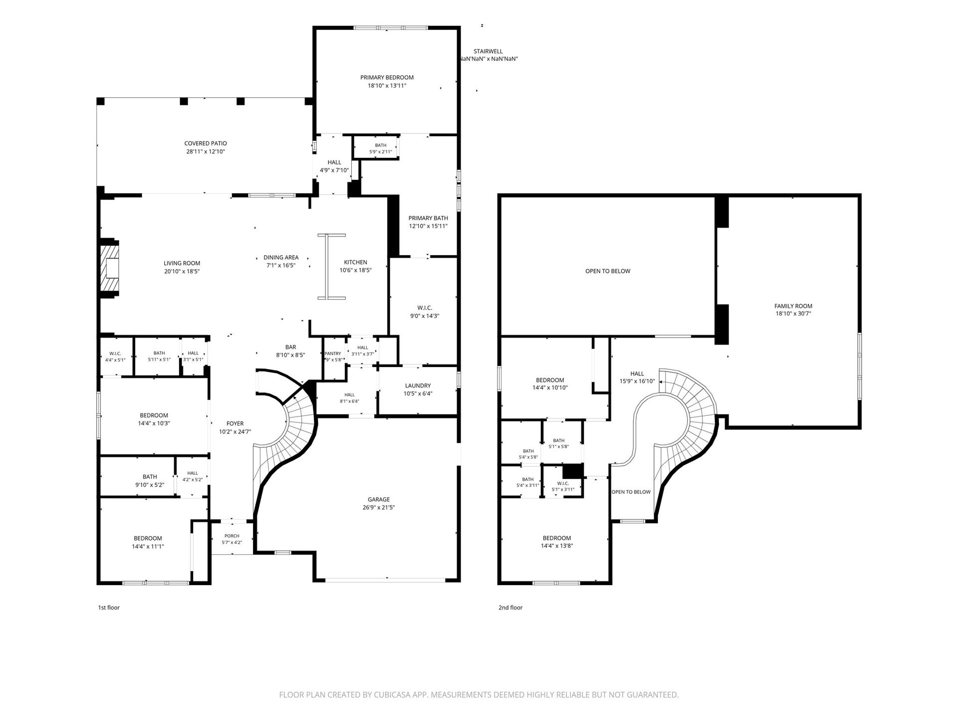 1423 Hackberry Heights Drive, Richmond, TX 77406 Expansive two-story floor plan featuring a spacious living room, dining area, and kitchen on the main level. The primary bedroom offers privacy with an en-suite bath and walk-in closet. Enjoy outdoor living with a covered patio. The second floor includes a large family room and additional bedrooms, ideal for family gatherings or guest accommodations.