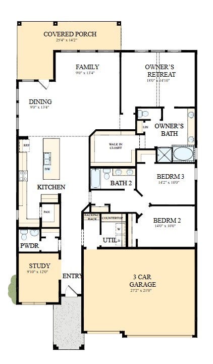 The success of a floor plan is the way you can move through itYoull be amazed at how well this home livesWe call it traffic patterns.