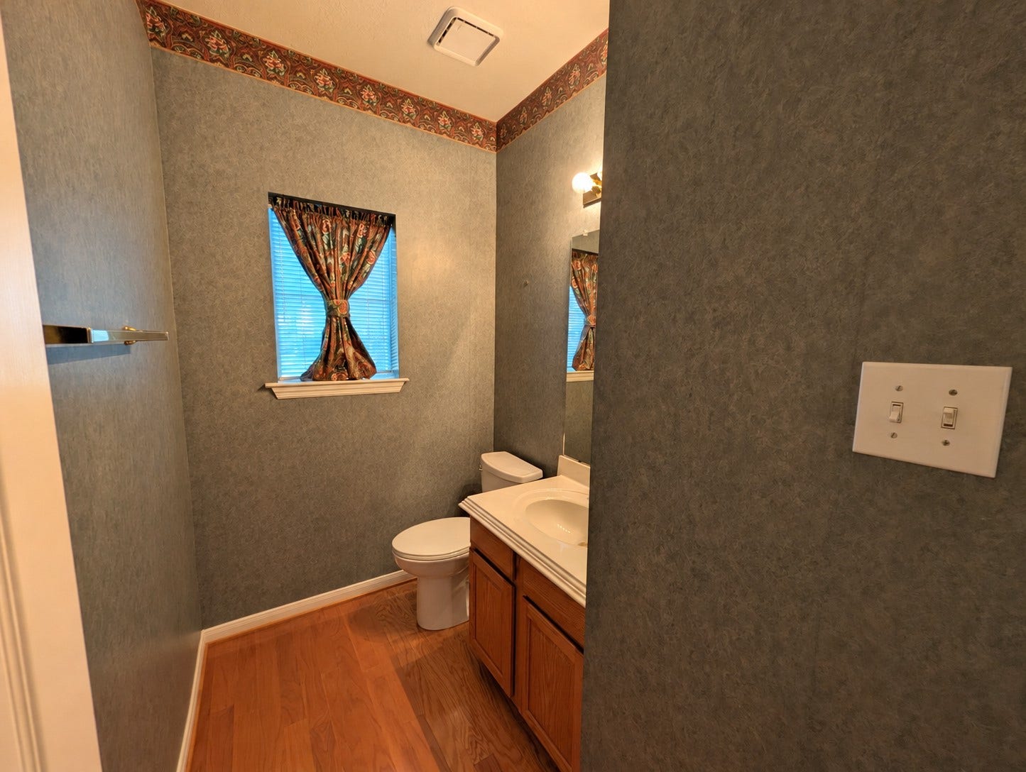 17510 Tall Maple Court, Houston, TX 77095 A spacious half bath on the first floor provides a convenient spot for guests.