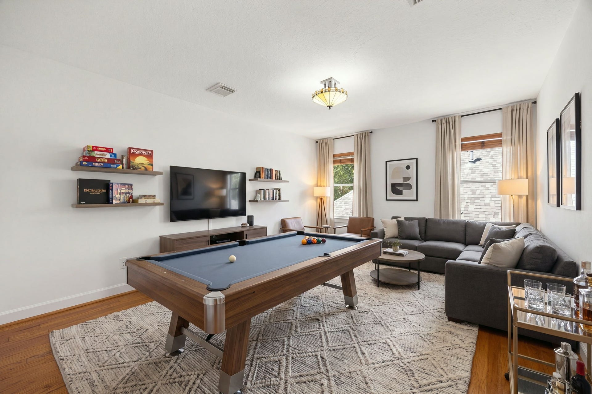 23 Pipers Meadow Street, The Woodlands, TX 77382 Upstairs you will find a large gameroom. *Virtually Staged