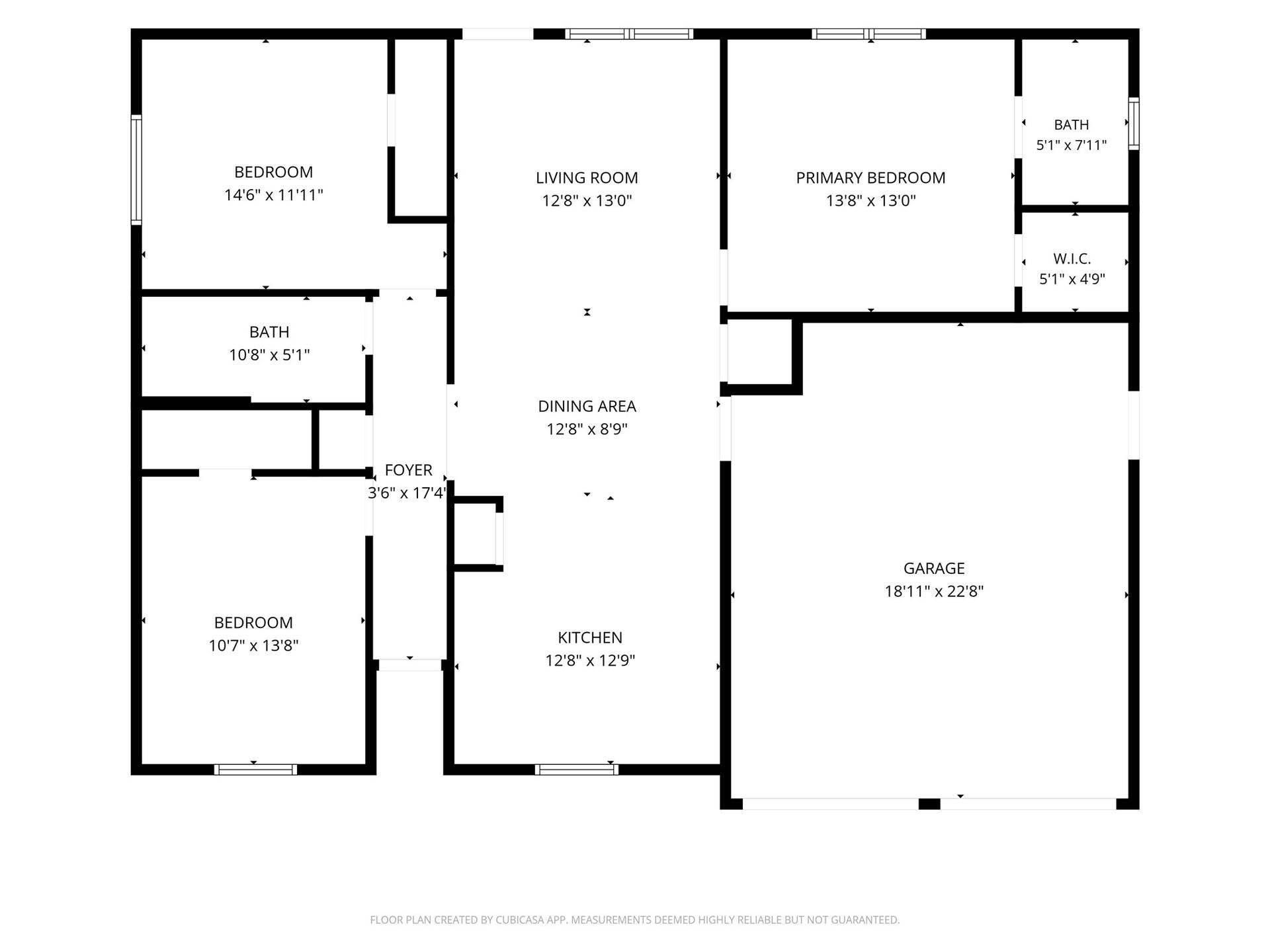 23123 Cranberry Trail, Spring, TX 77373 A floor plan of the property!