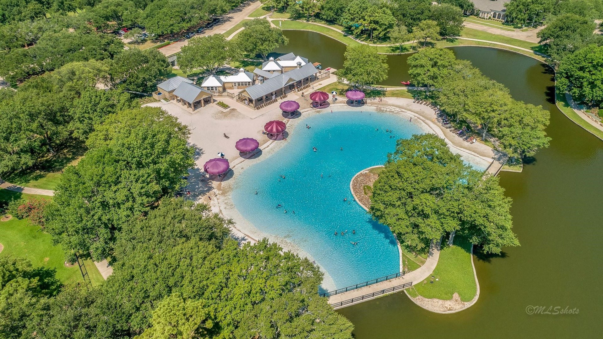 26926 Carmel Falls Lane, Katy, TX 77494 Aerial view of the Beach Club